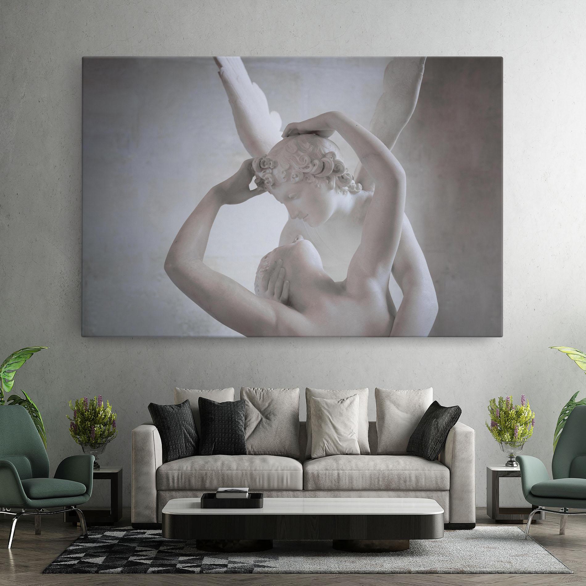 Leinwandbild Angel Kiss mockup 7