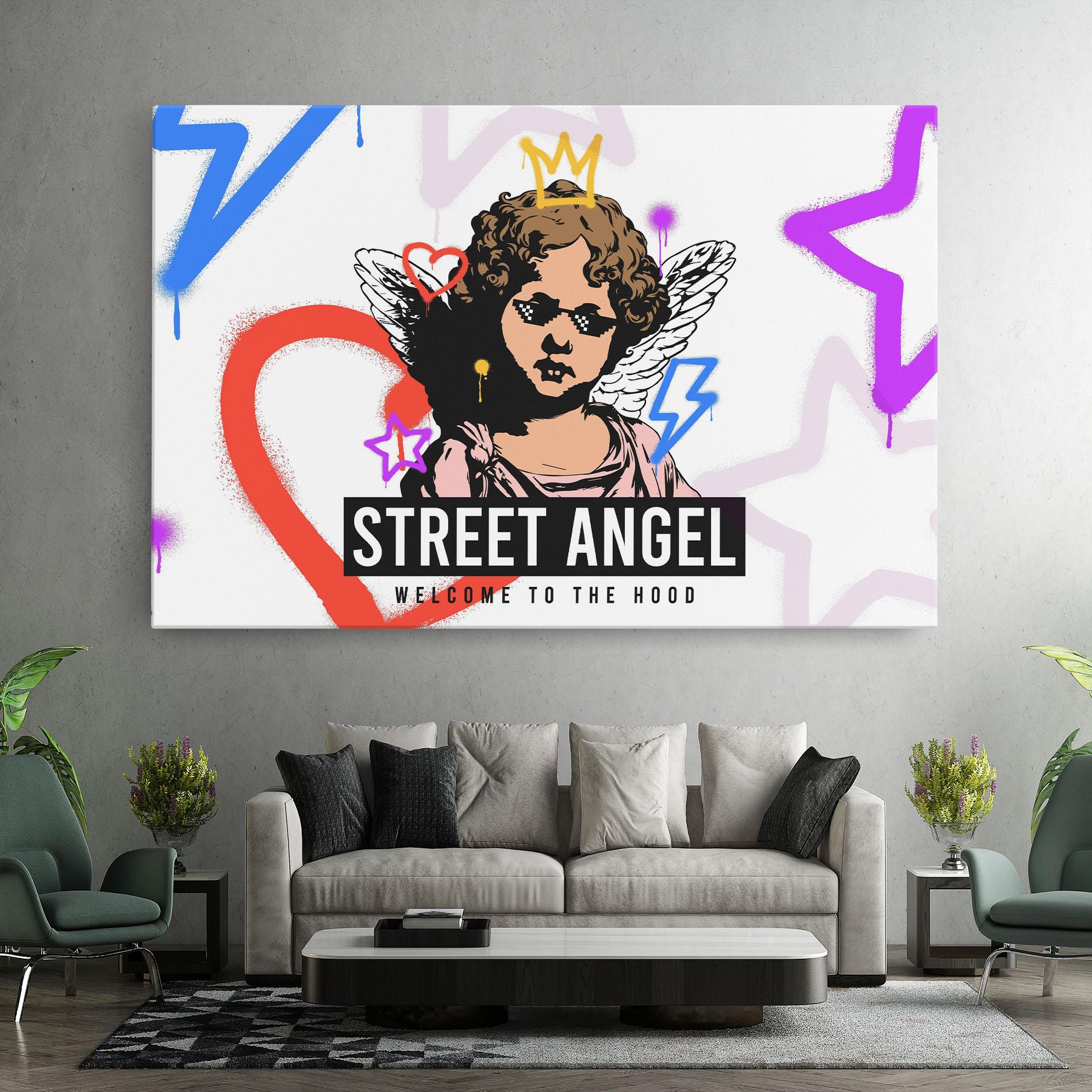 Leinwandbild Hood Angel mockup 7