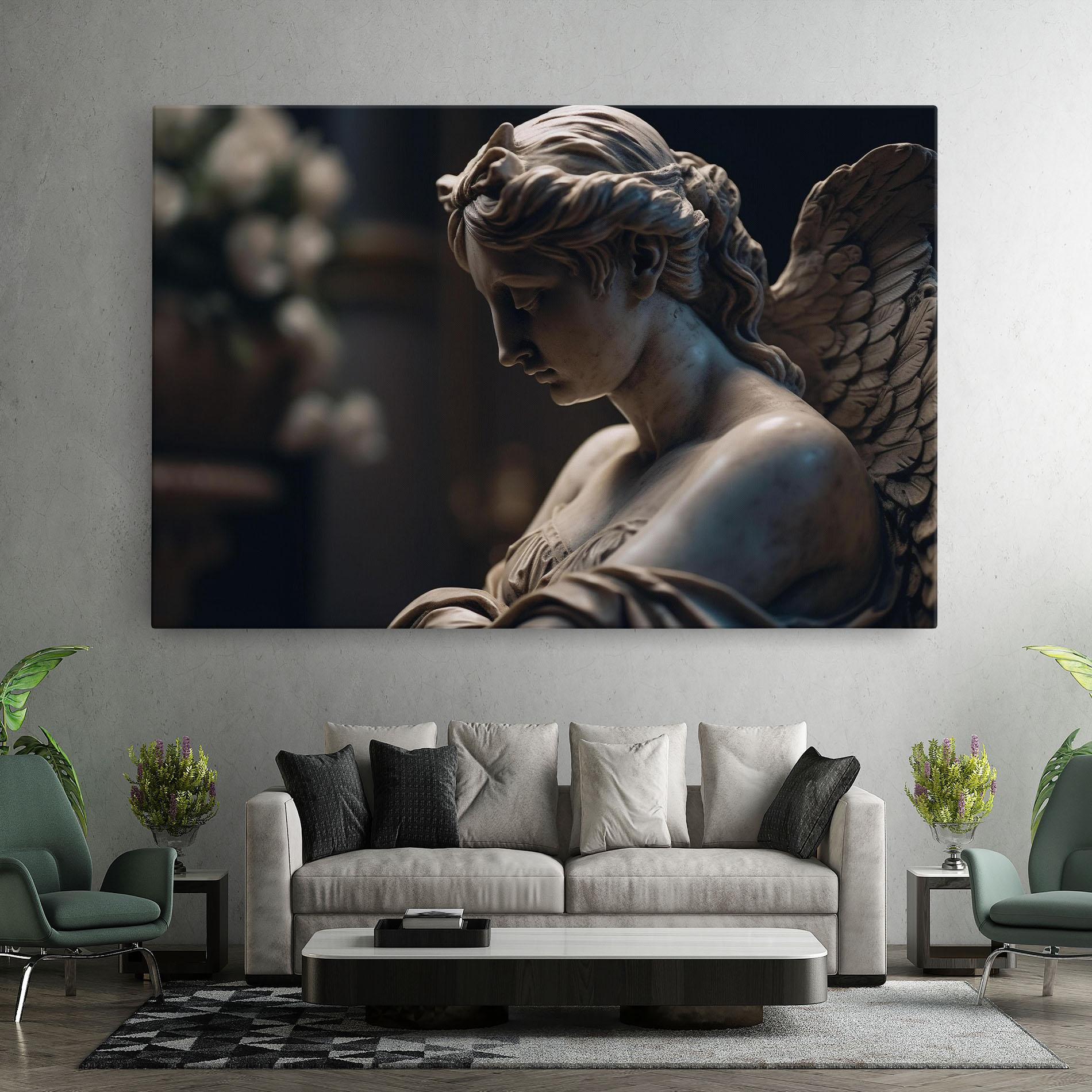 Leinwandbild Praying Woman mockup 7