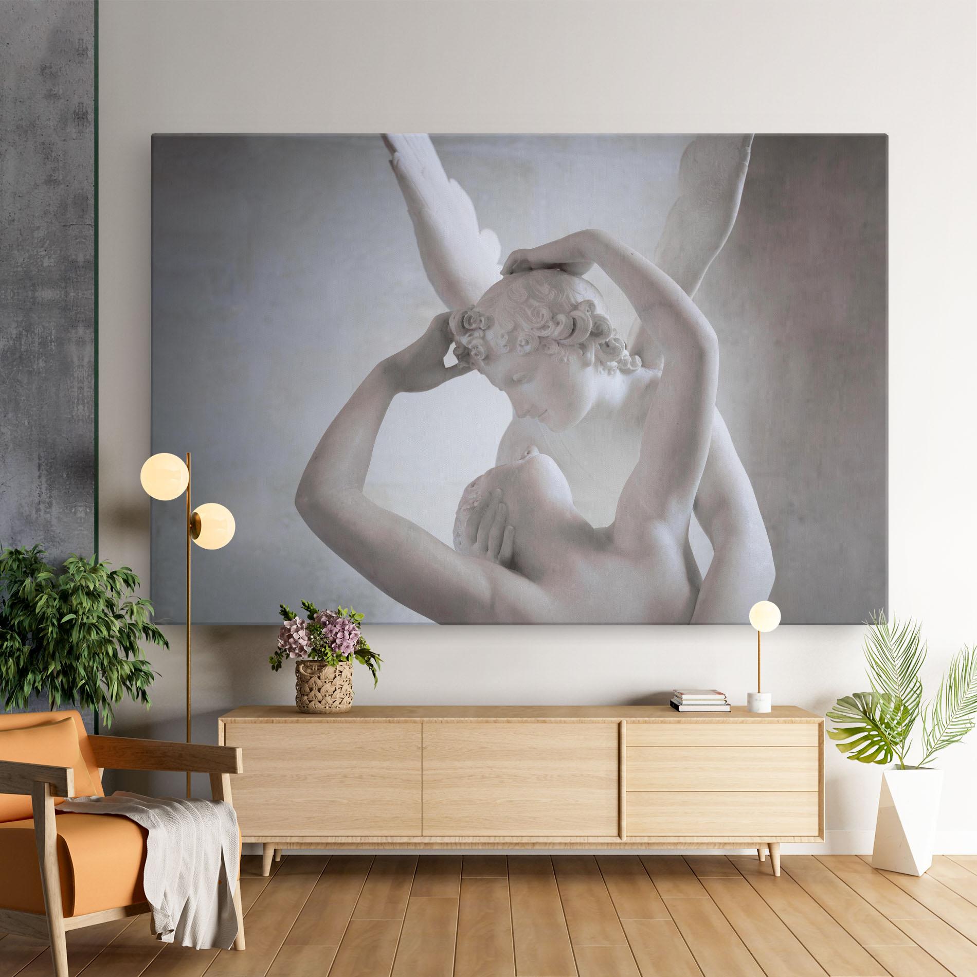 Leinwandbild Angel Kiss mockup 9