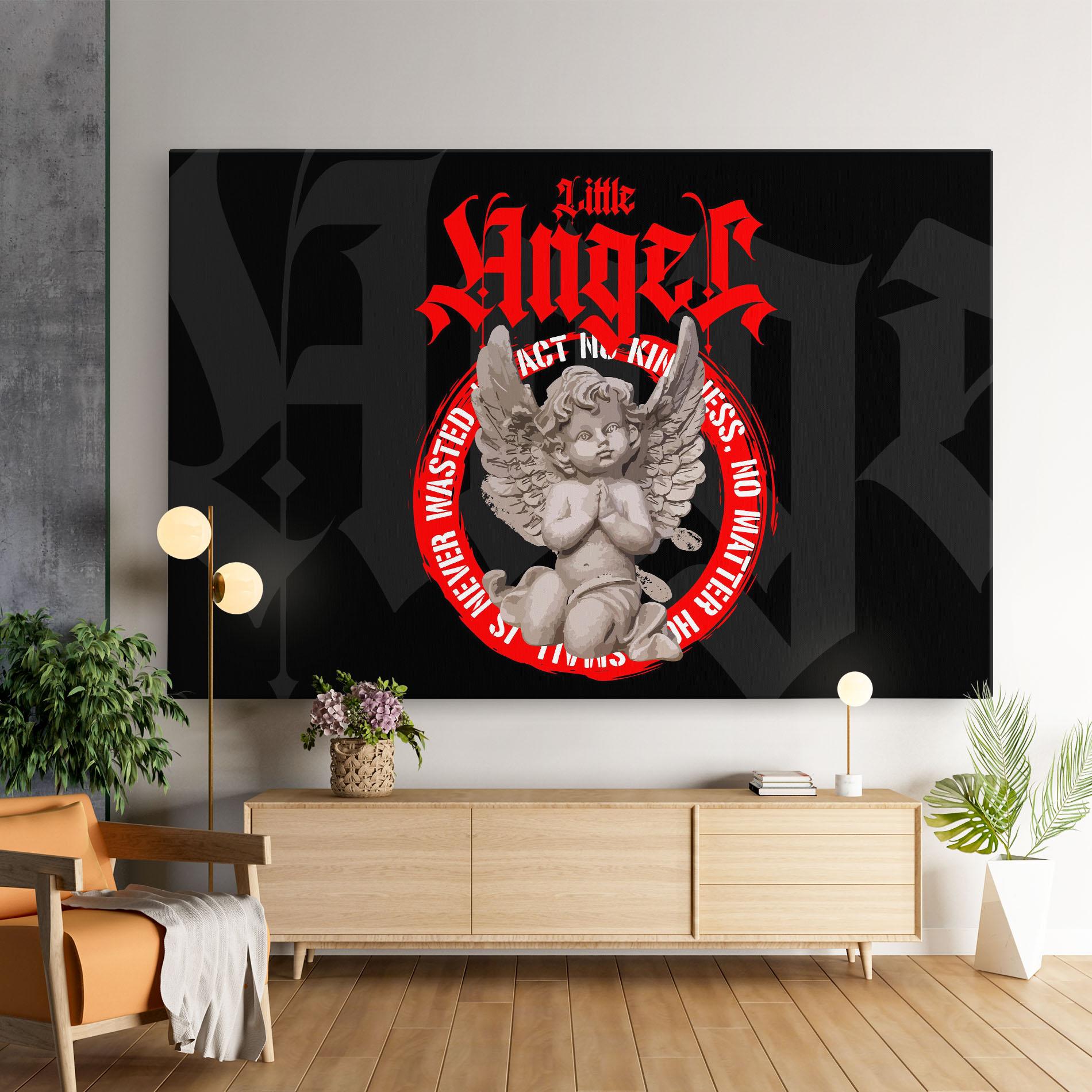 Leinwandbild Little Angel mockup 9