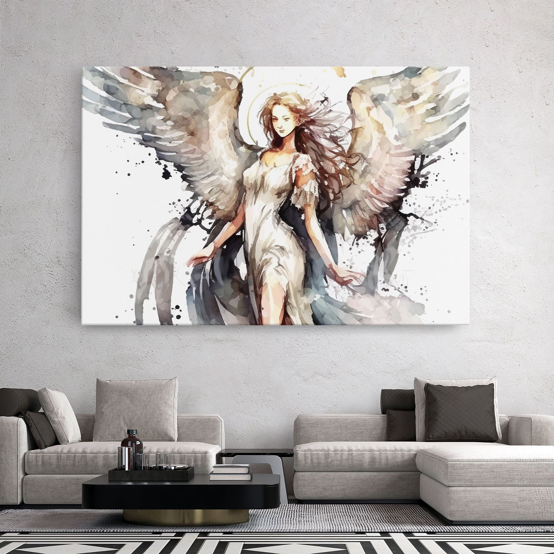 Angel Lady mockup 2