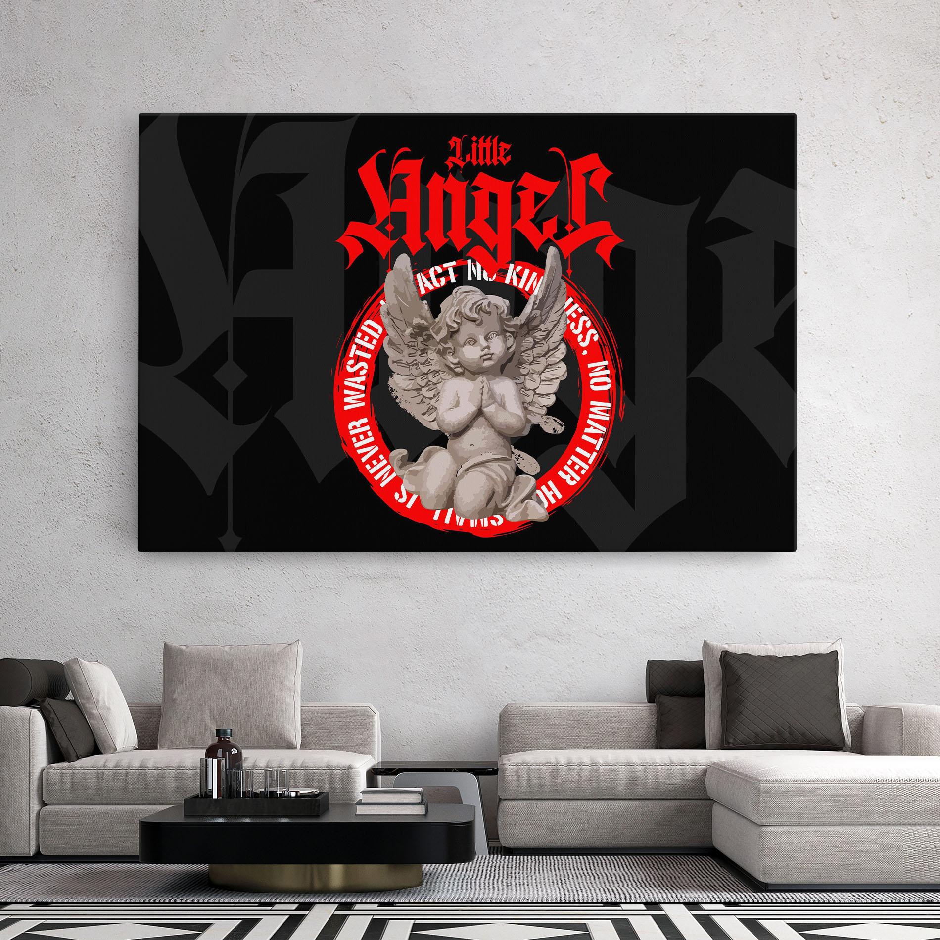 Leinwandbild Little Angel mockup 2