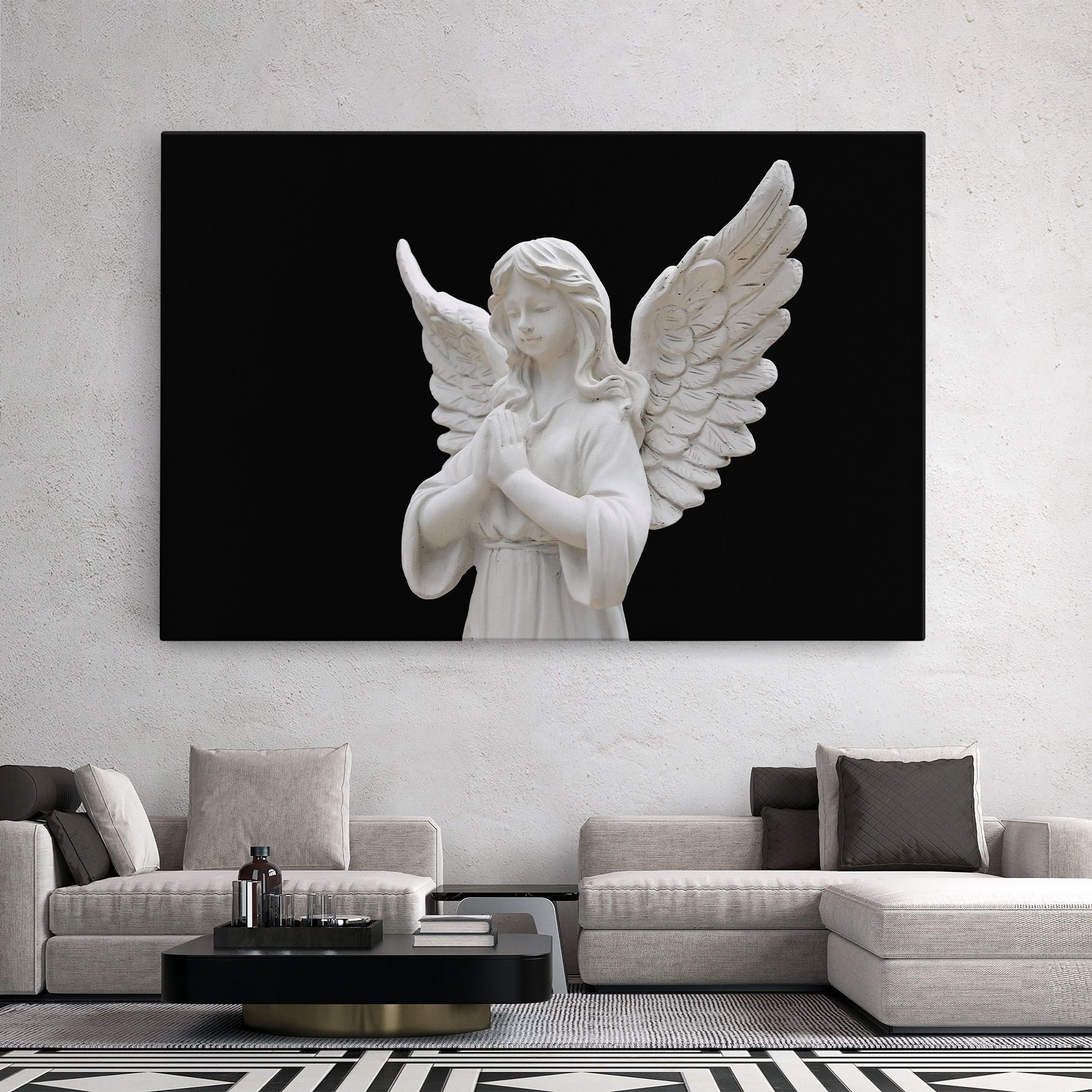 Pretty Angel Statues mockup 2