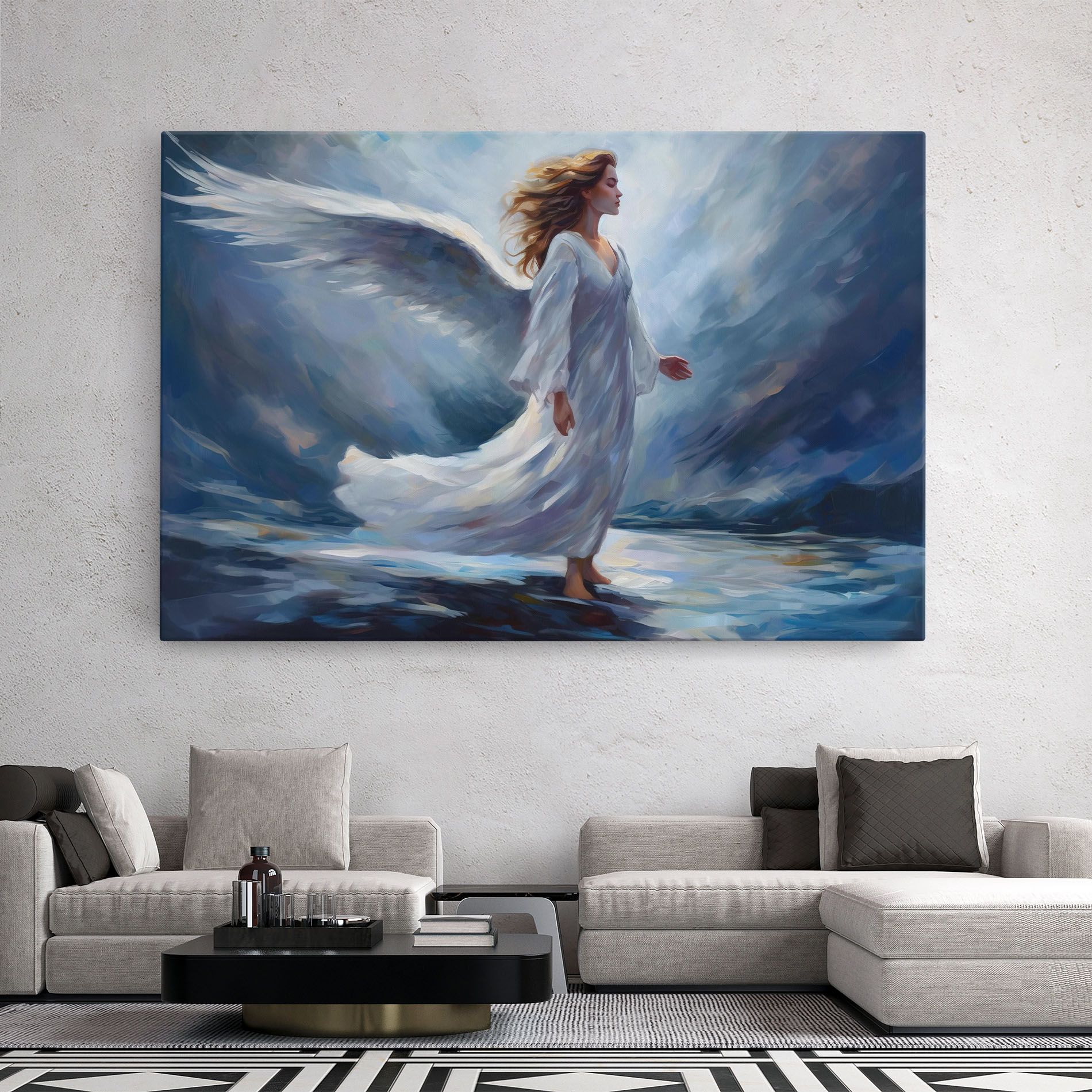 Wind Angel Woman mockup 2