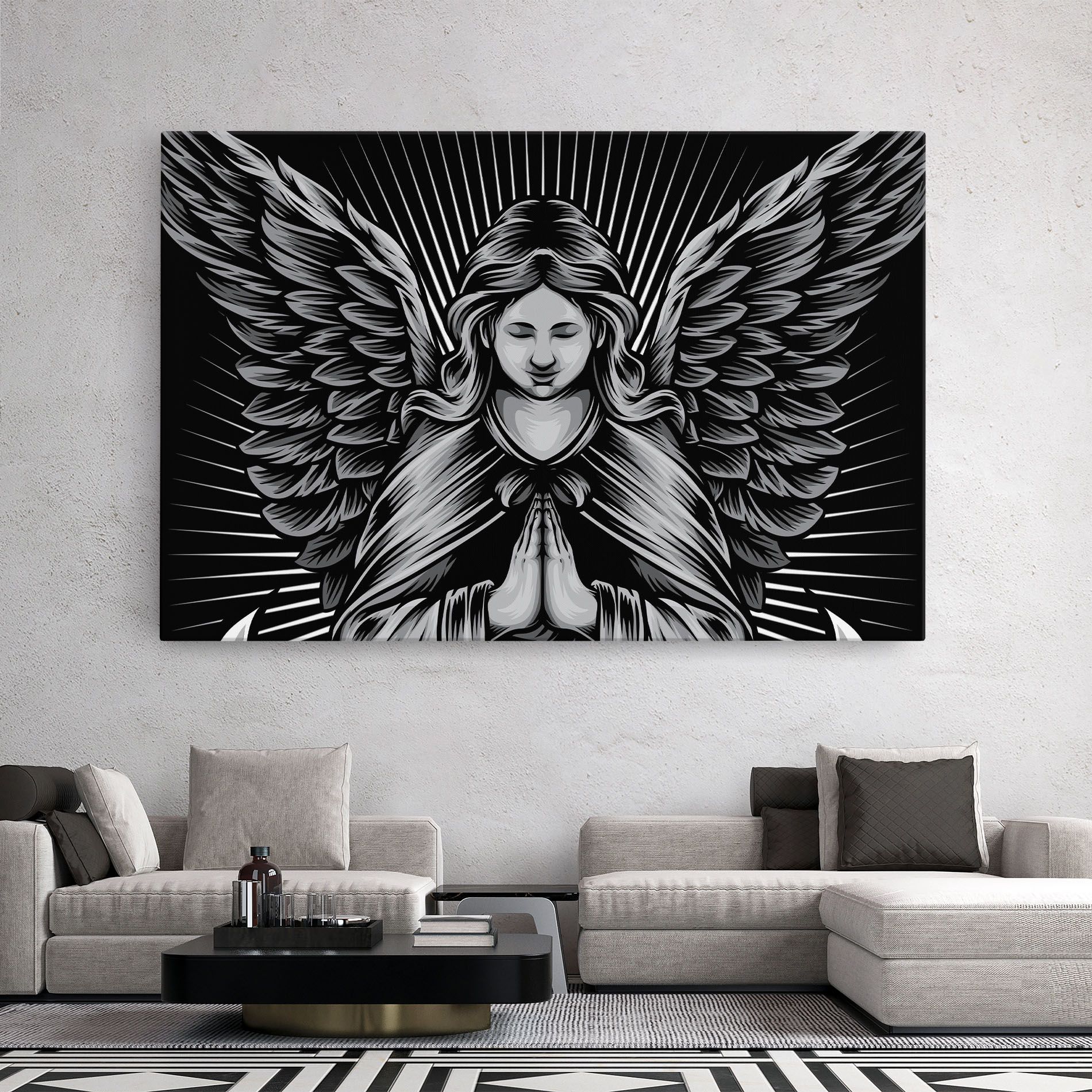 Wings Pray mockup 2