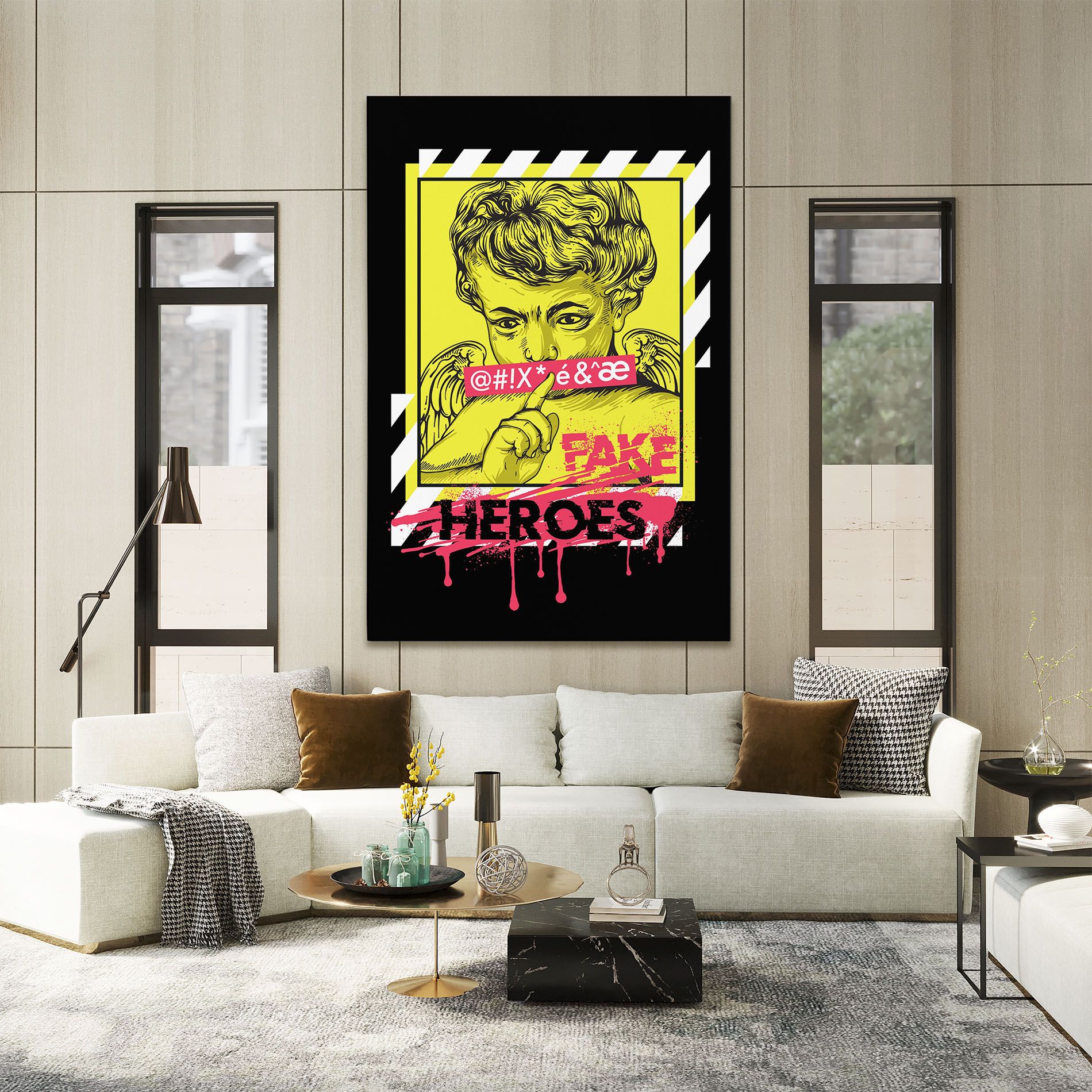 Fake Heroes mockup 2