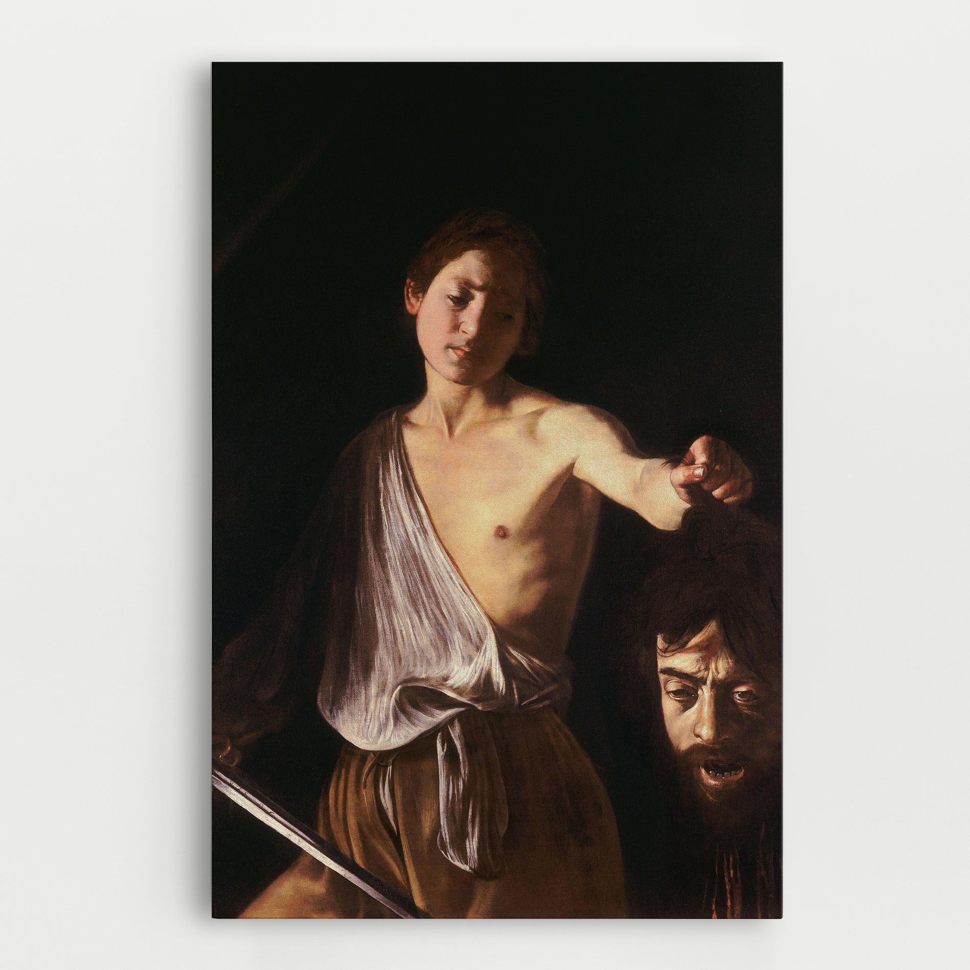 David With The Head Of Goliath mockup 0