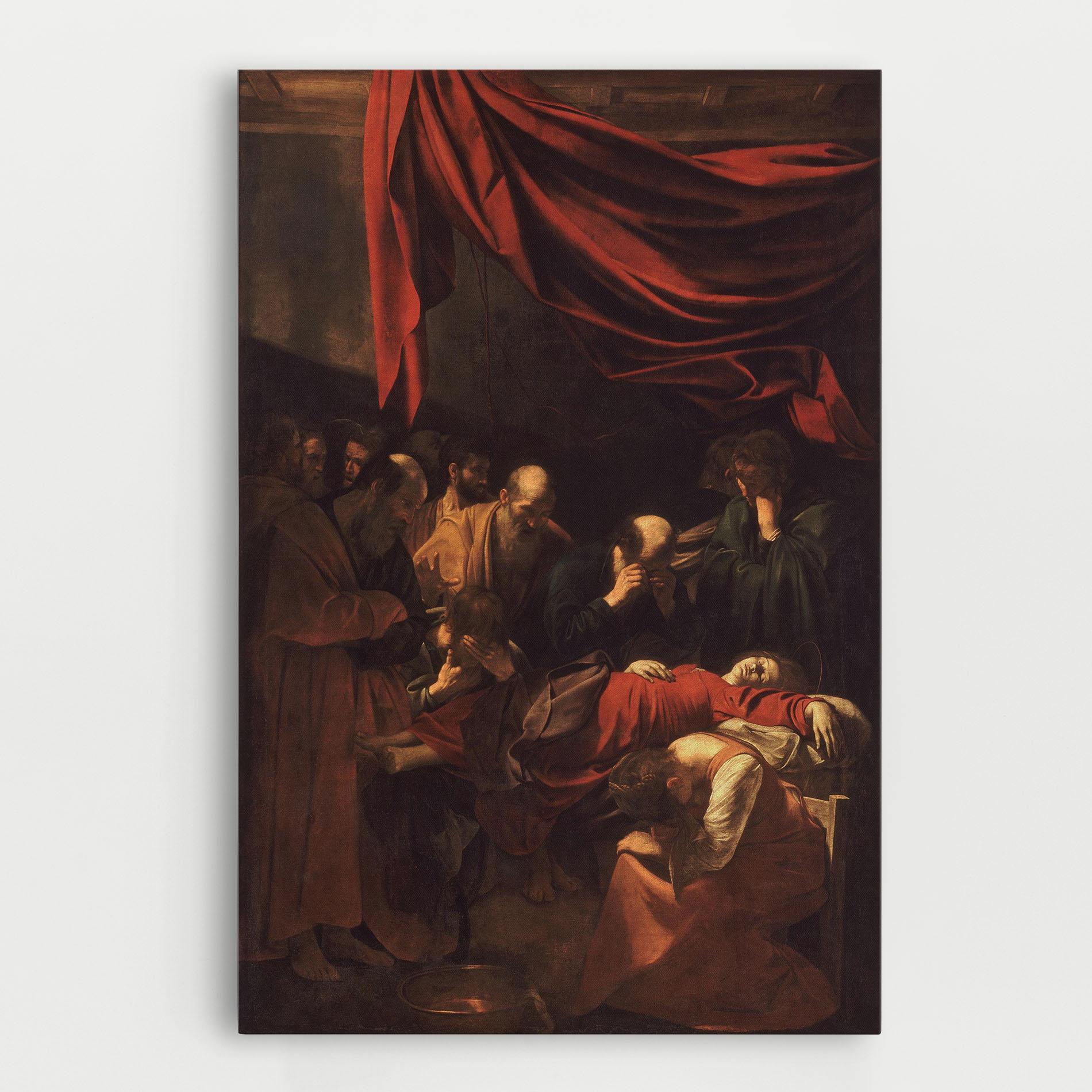 Leinwandbild Death Of The Virgin mockup 0