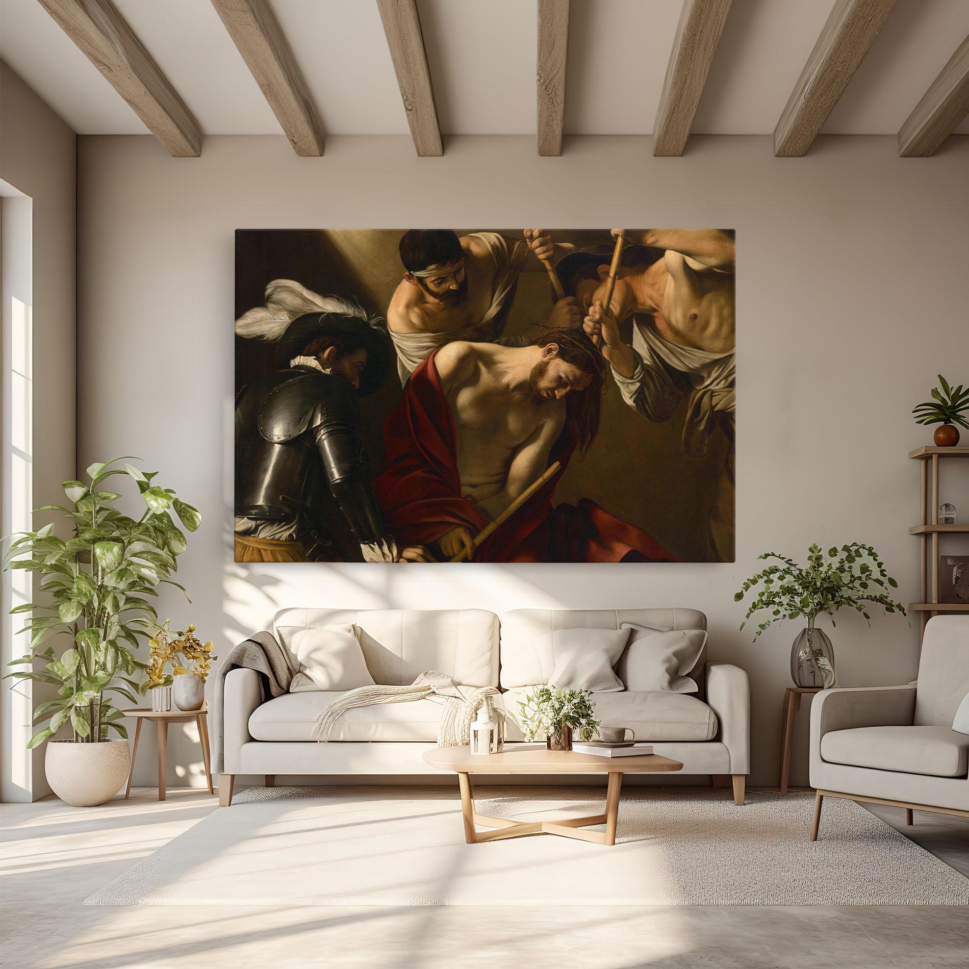 Leinwandbild Crowning With Thorns mockup 6