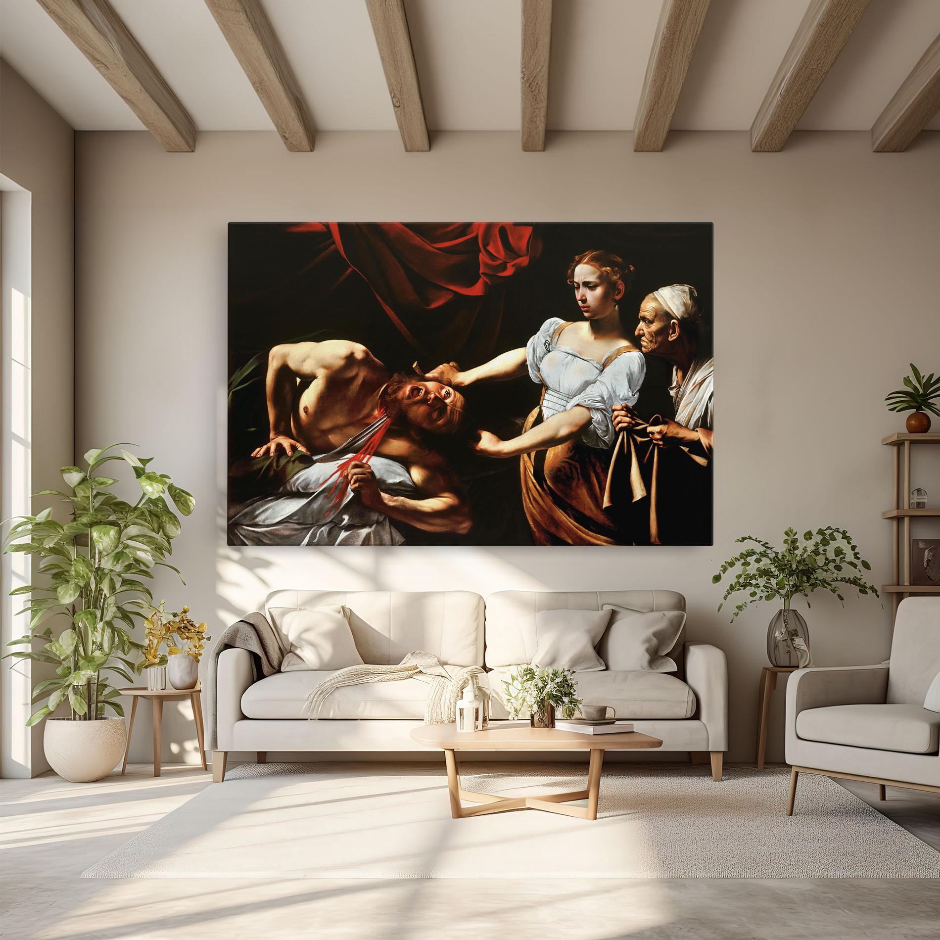 Leinwandbild Judith Beheading mockup 6