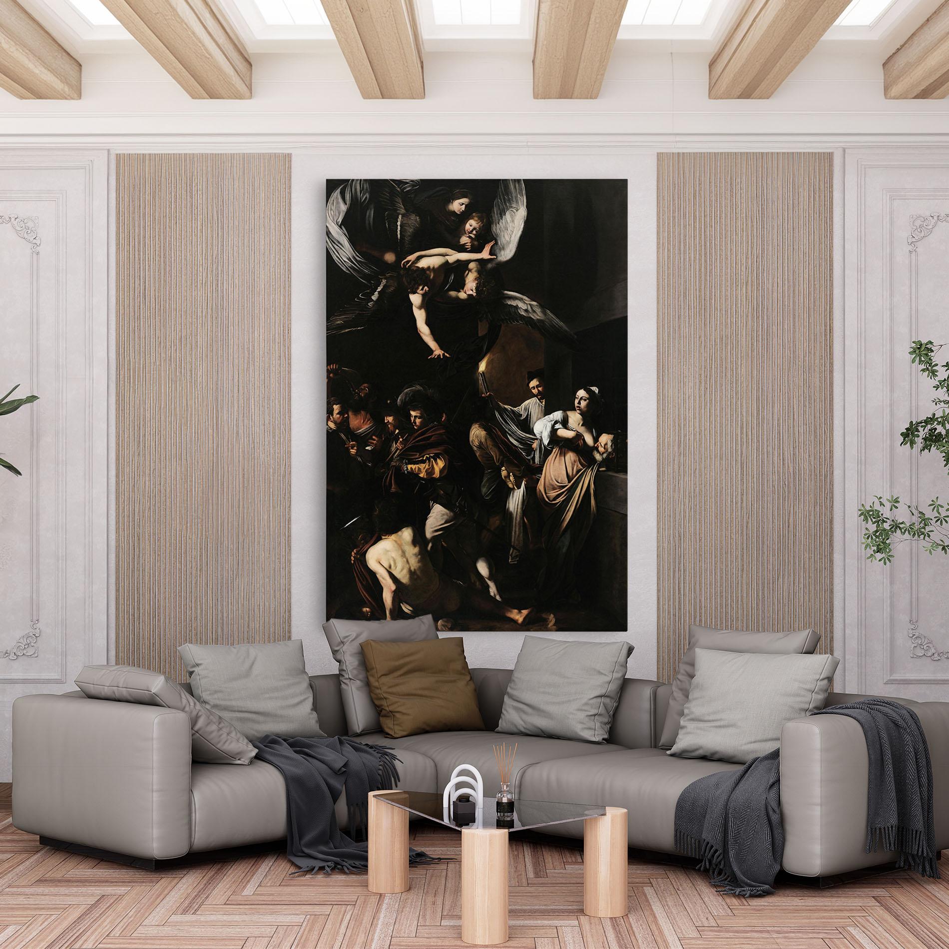 Leinwandbild Sette Opere Di Misericordia mockup 6