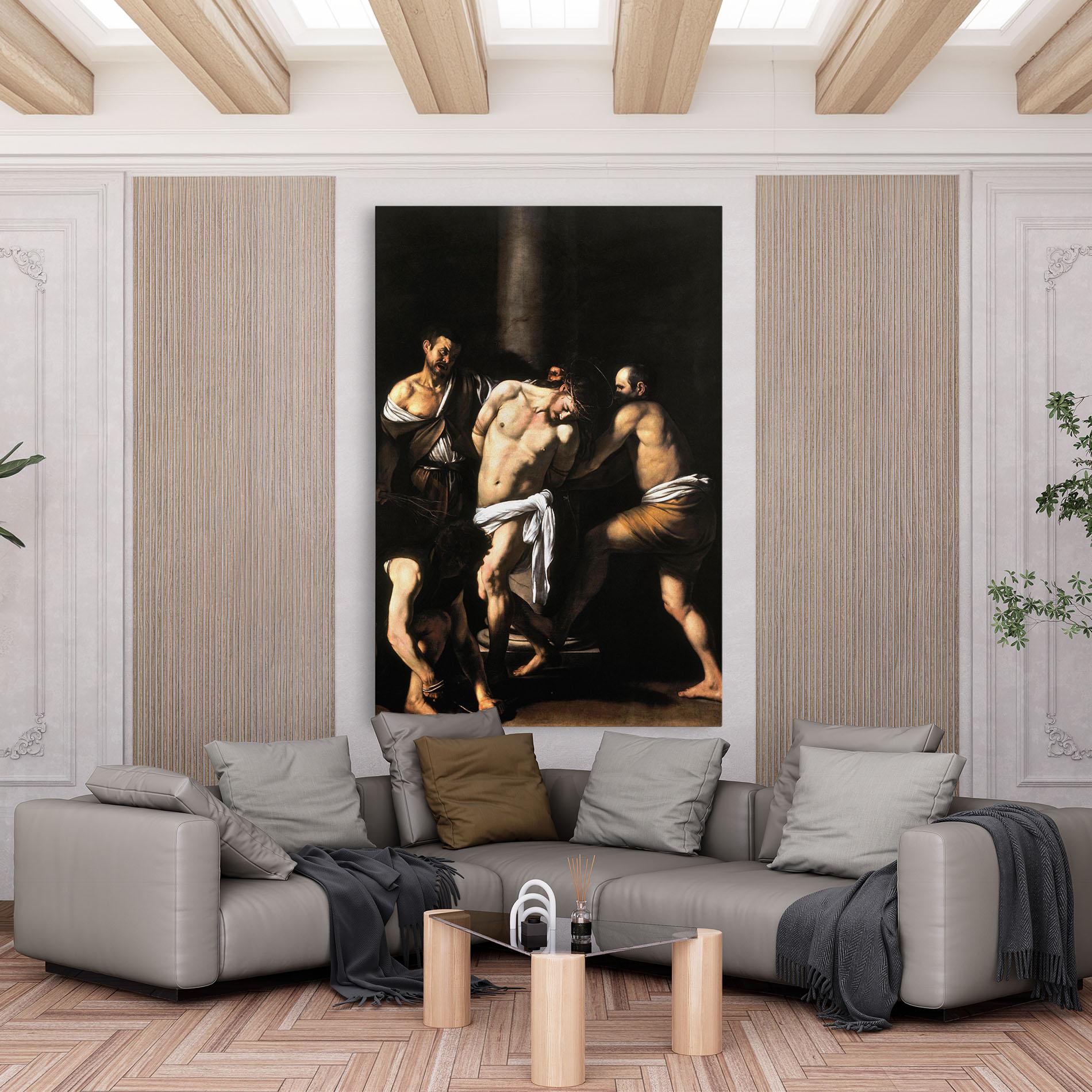 Leinwandbild The Flagellation Of Christ mockup 6