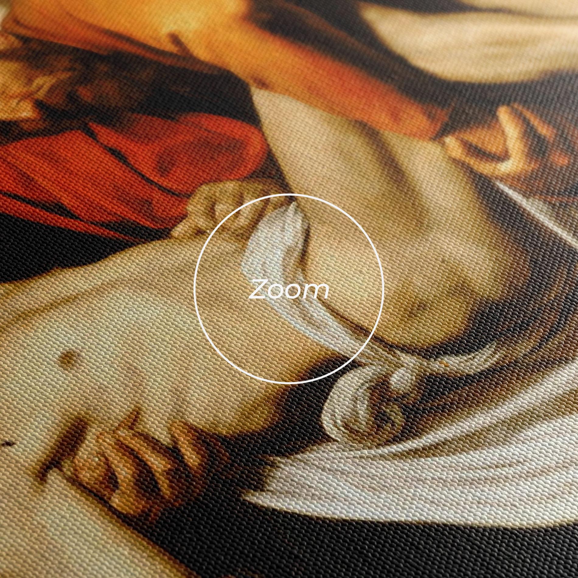 Leinwandbild The Entombment Of Christ mockup 3