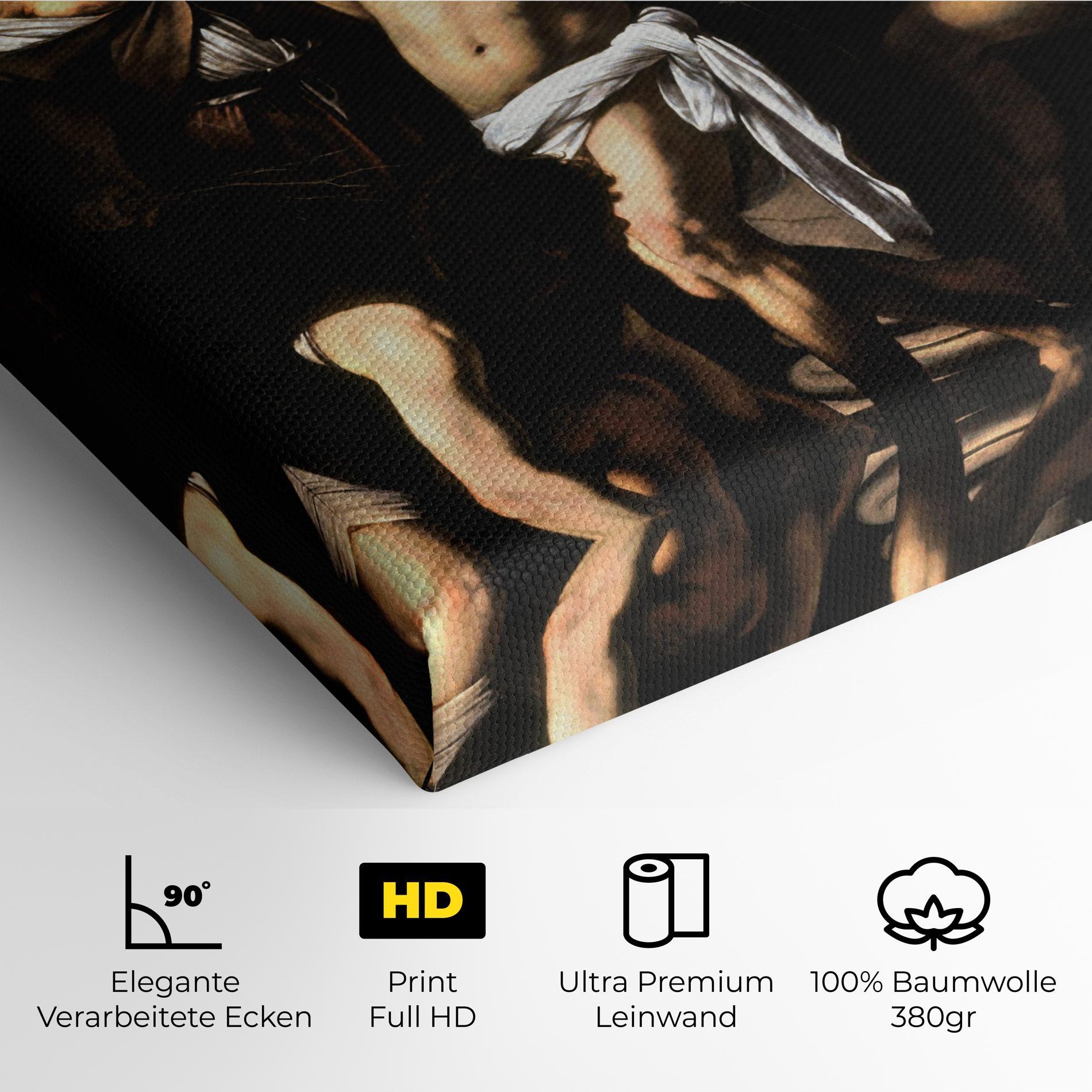 Leinwandbild The Flagellation Of Christ mockup 4