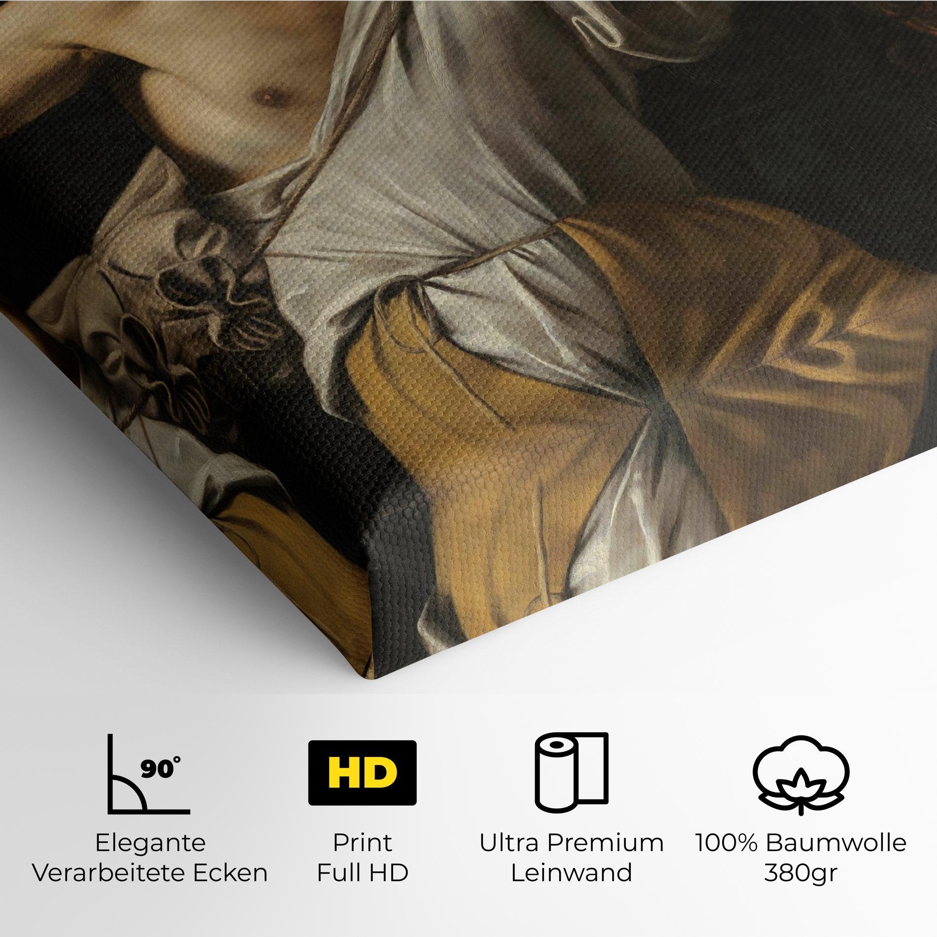 Leinwandbild The Head Of Goliath mockup 4