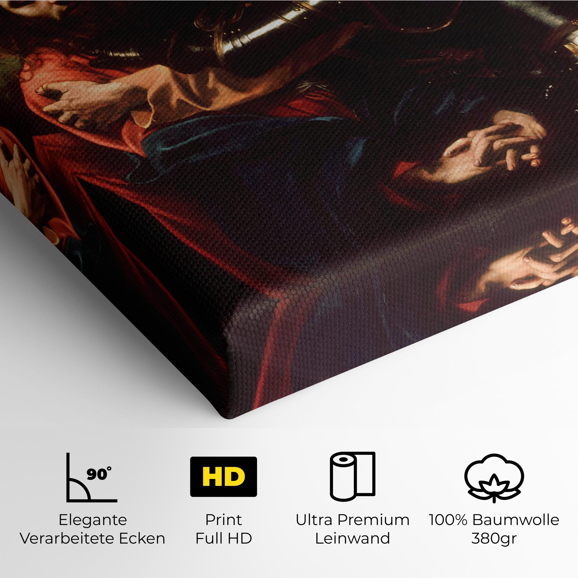 Leinwandbild The Taking Of Christ mockup 4