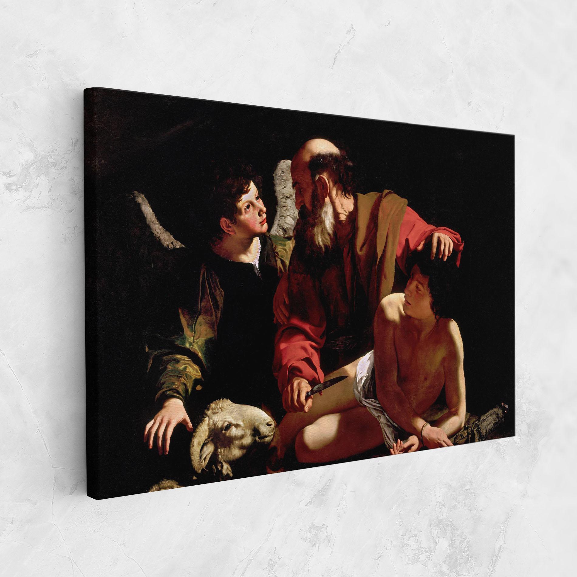 Leinwandbild Sacrifice Of Isaac mockup 1