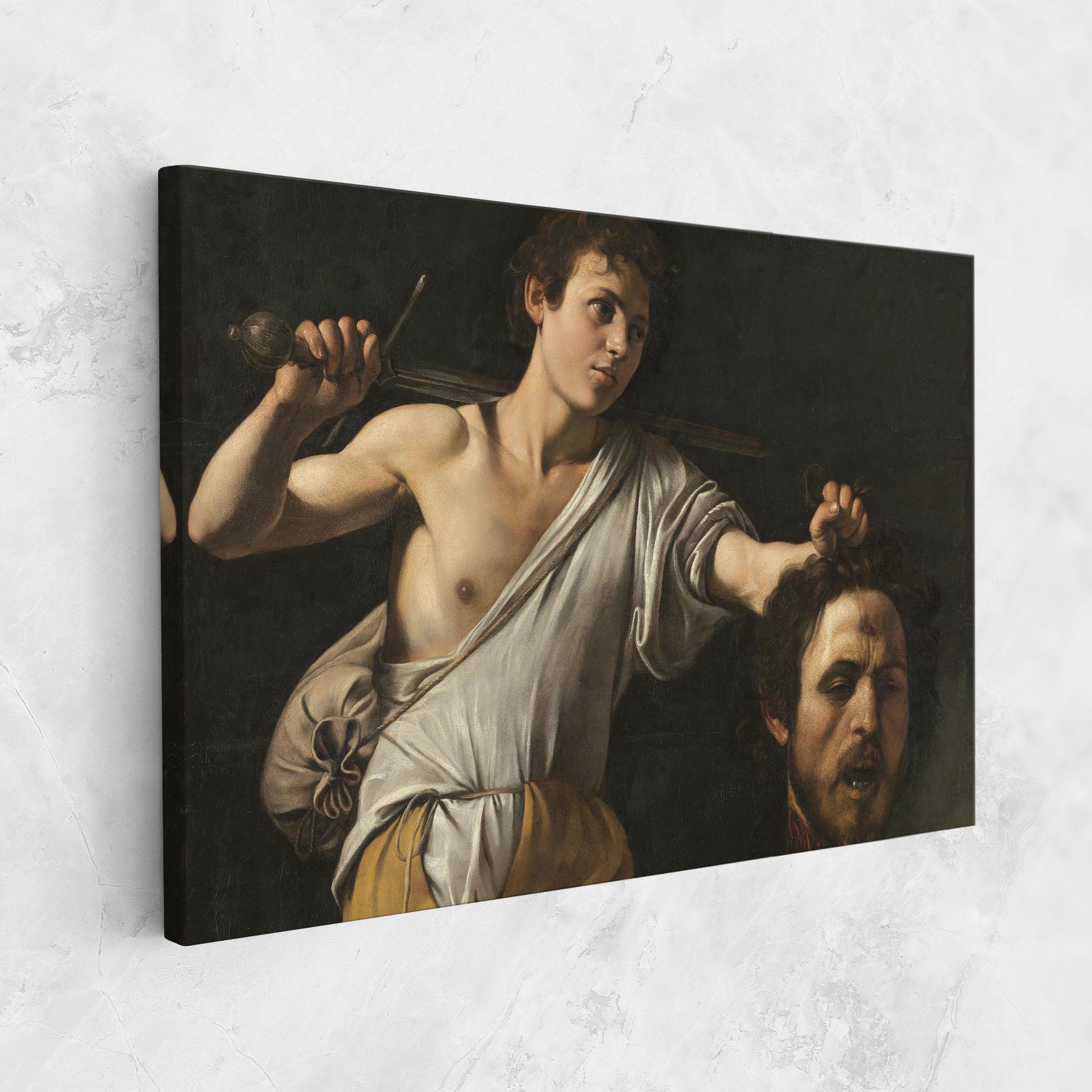 Leinwandbild The Head Of Goliath mockup 1