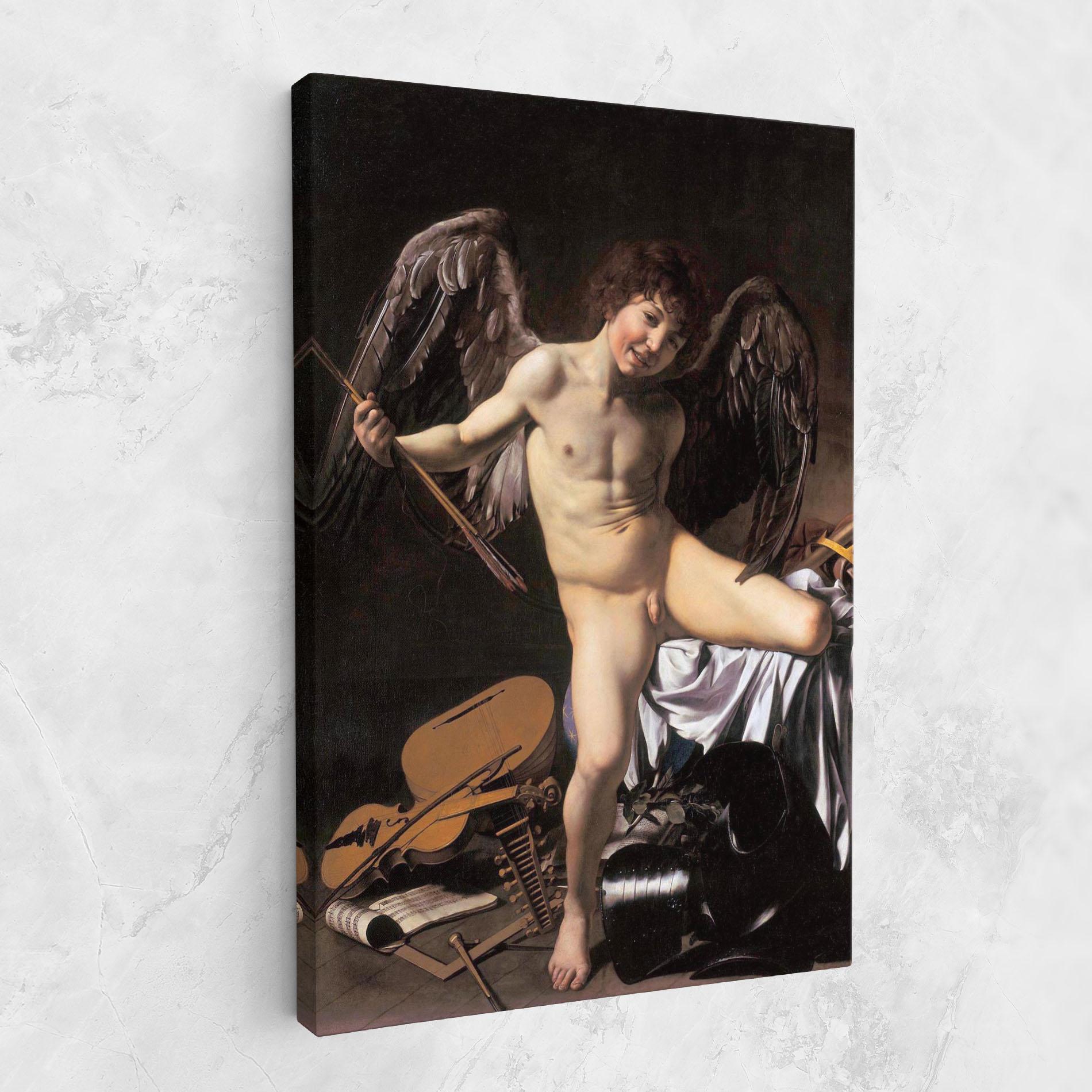 Leinwandbild Amor Vincet Omnia mockup 1