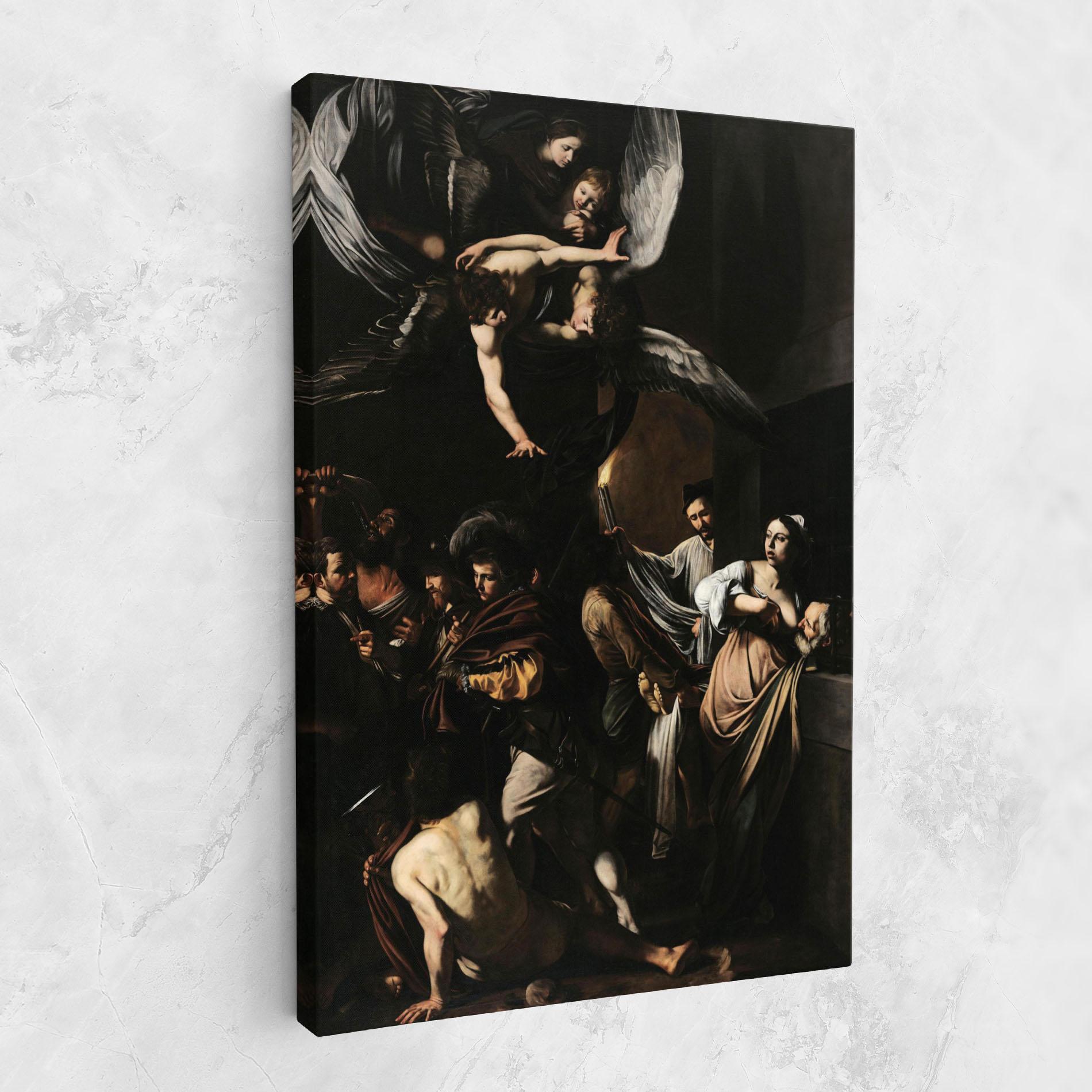 Leinwandbild Sette Opere Di Misericordia mockup 1