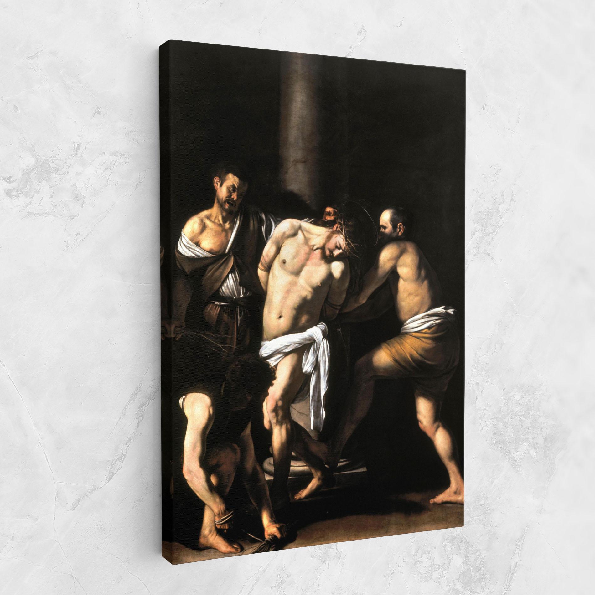 Leinwandbild The Flagellation Of Christ mockup 1