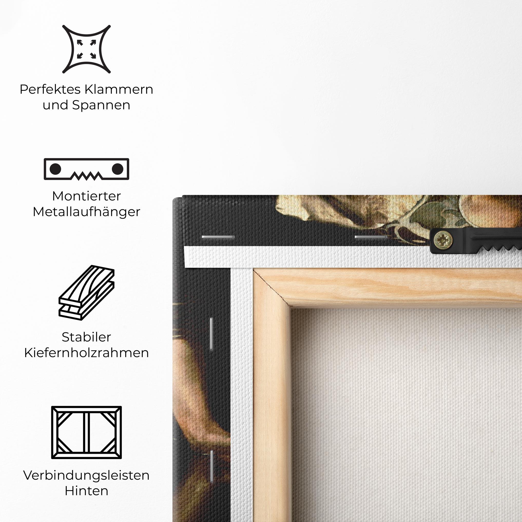 Leinwandbild Narcissus mockup 5
