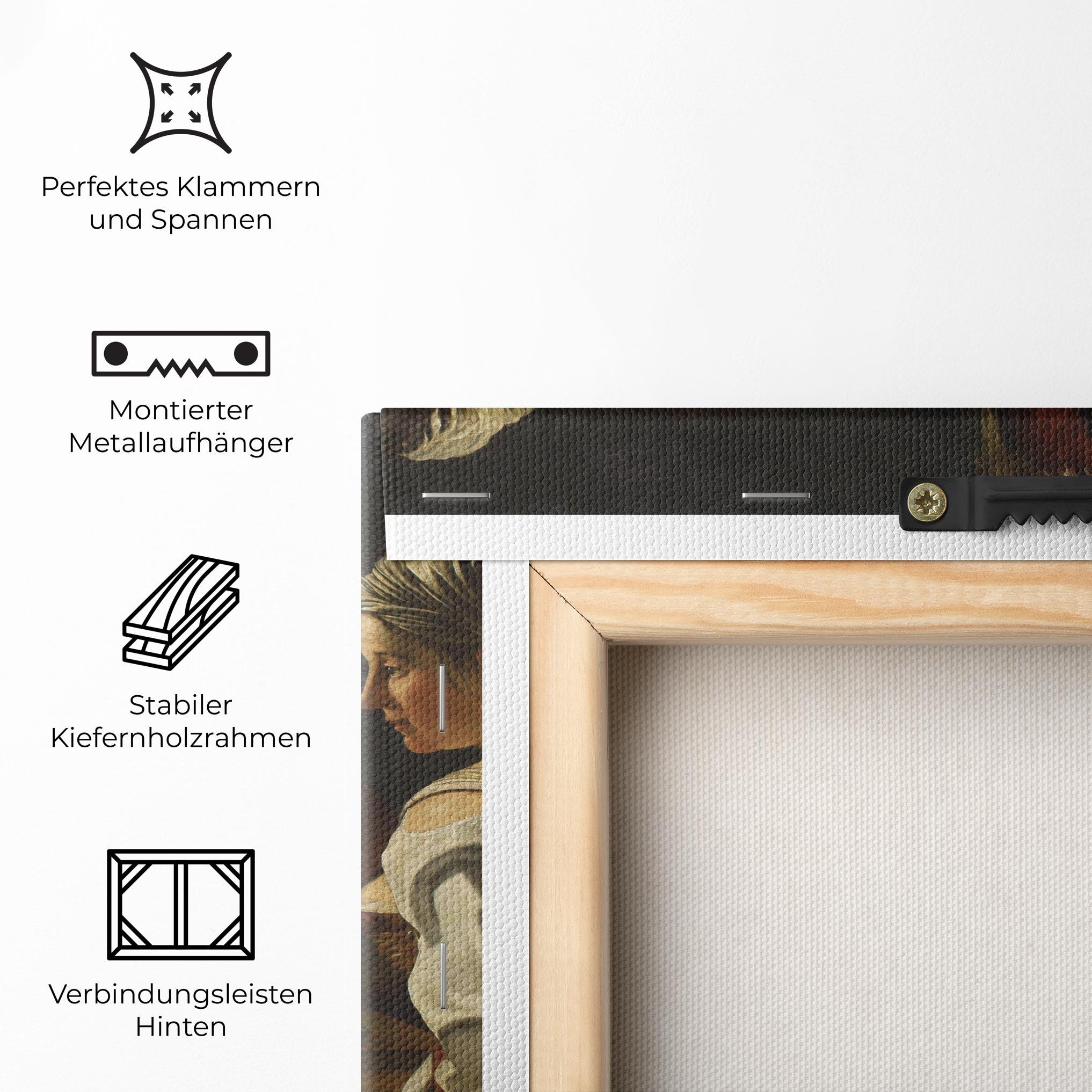 Leinwandbild Rombouts Backgammon mockup 5