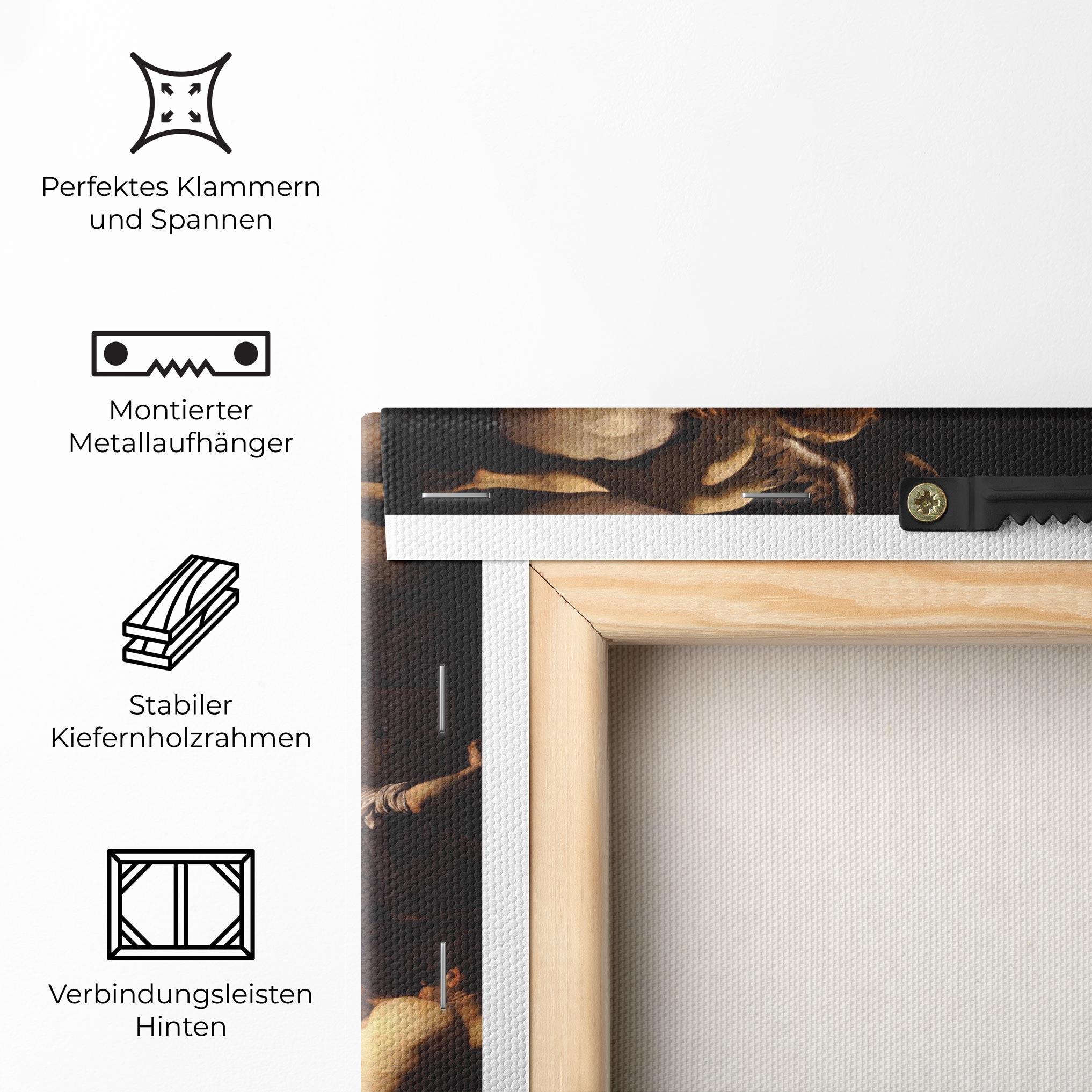 Leinwandbild The Martyrdom mockup 5