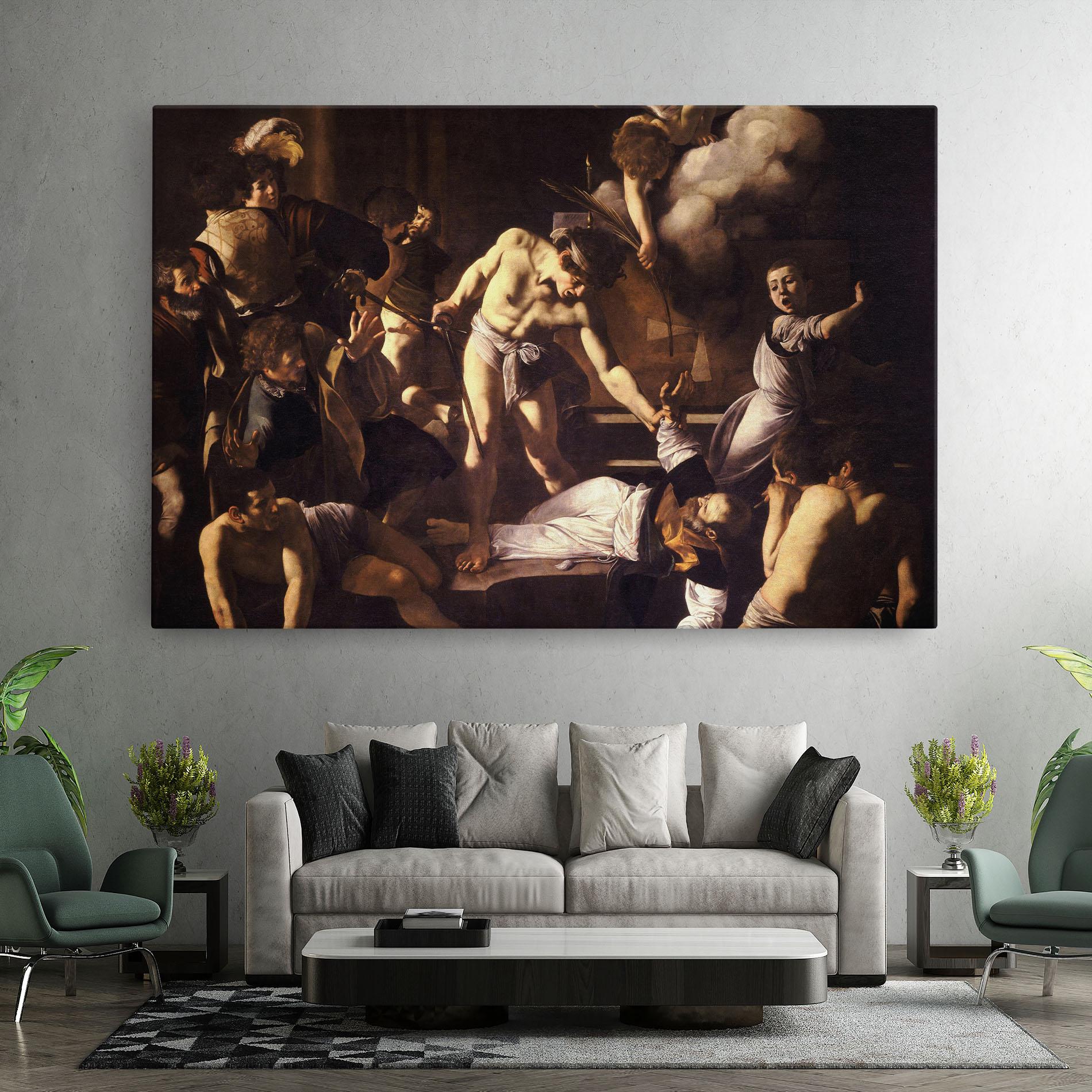 Leinwandbild The Martyrdom mockup 7