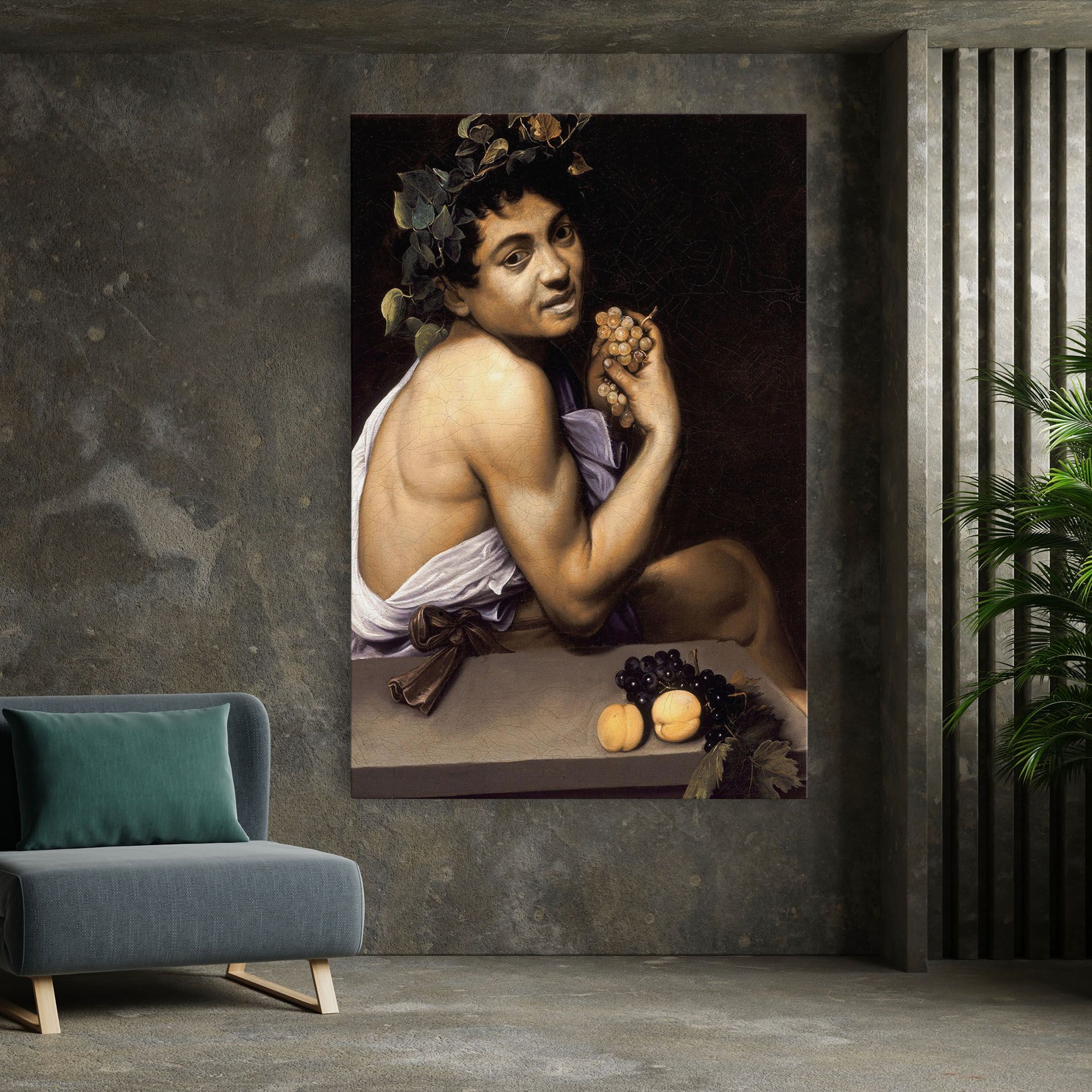 Young Sick Bacchus mockup 7