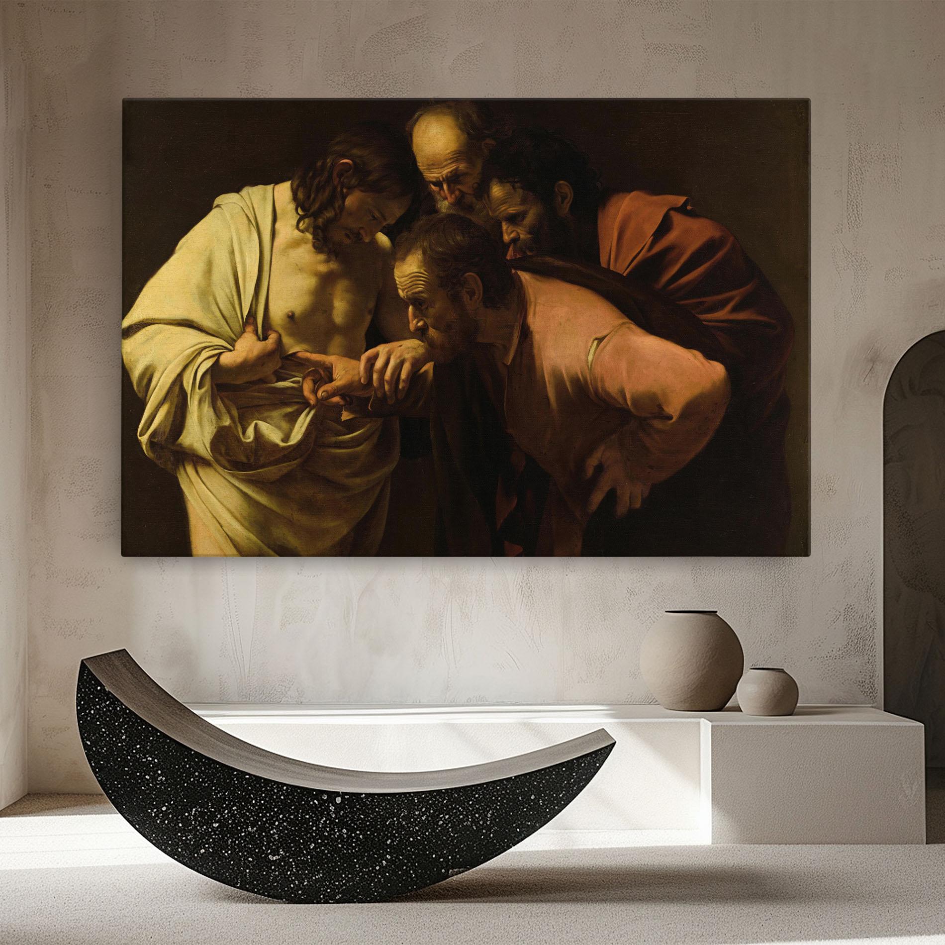 Leinwandbild Der Unglaubige Thomas mockup 8