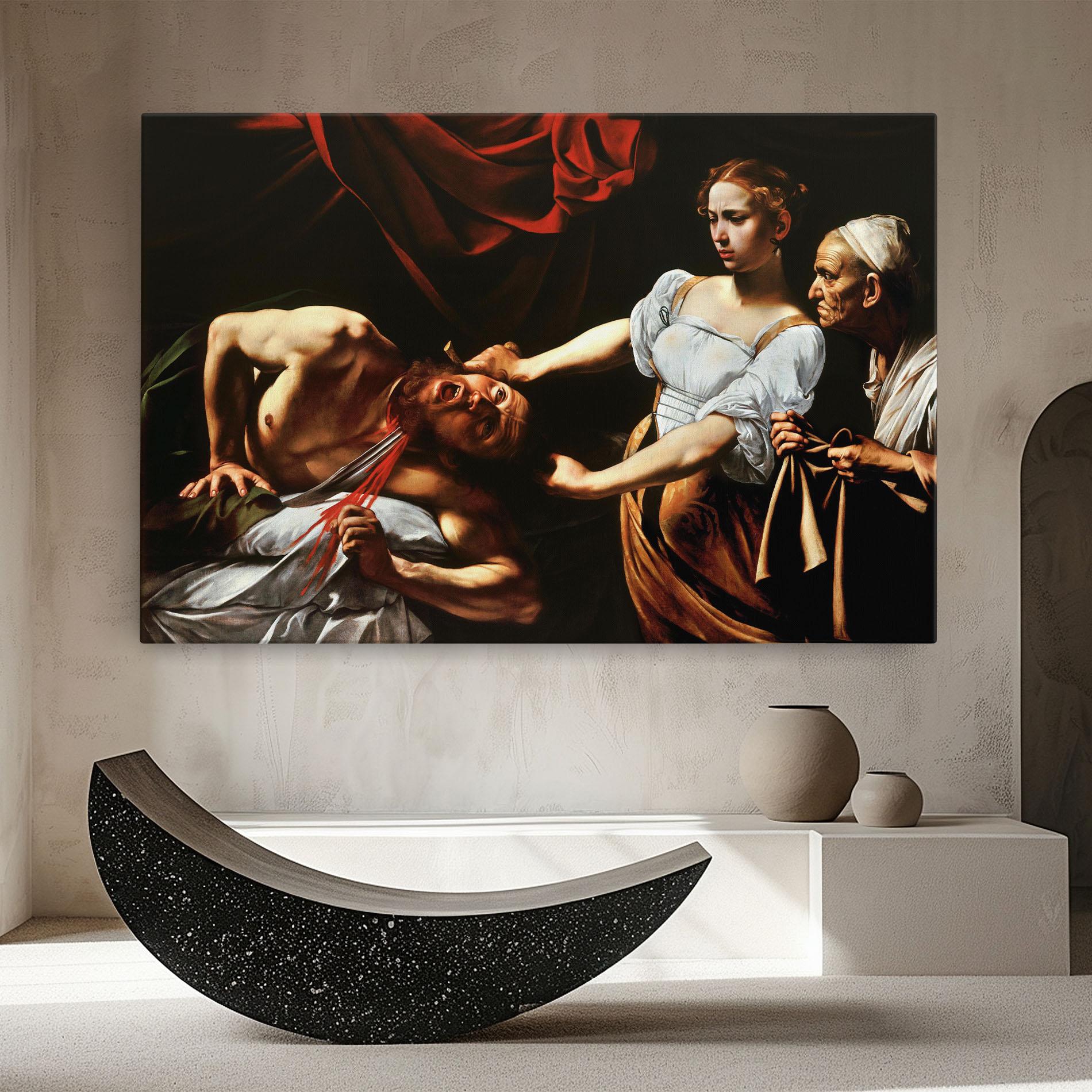 Leinwandbild Judith Beheading mockup 8