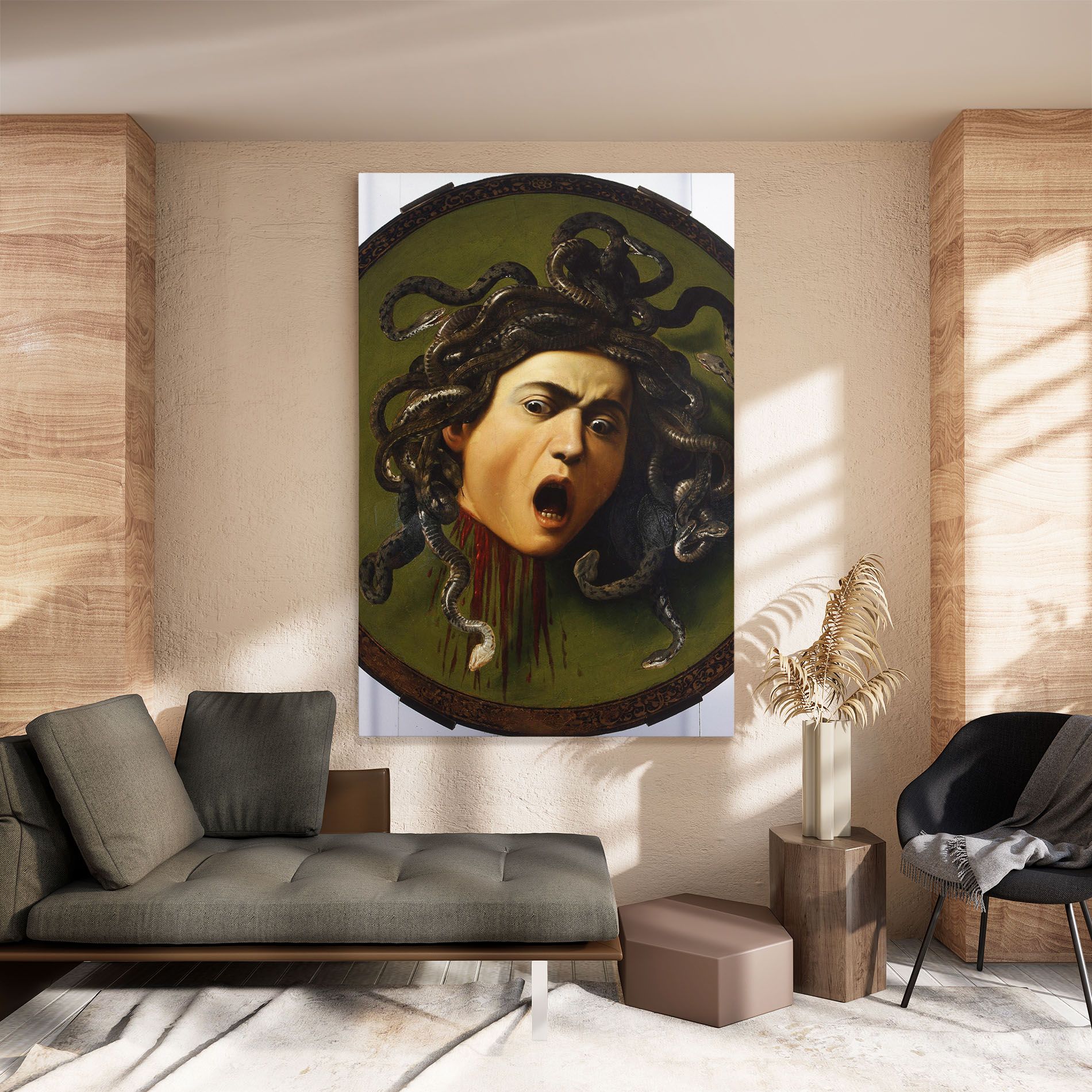 Caravaggio Medusa mockup 8