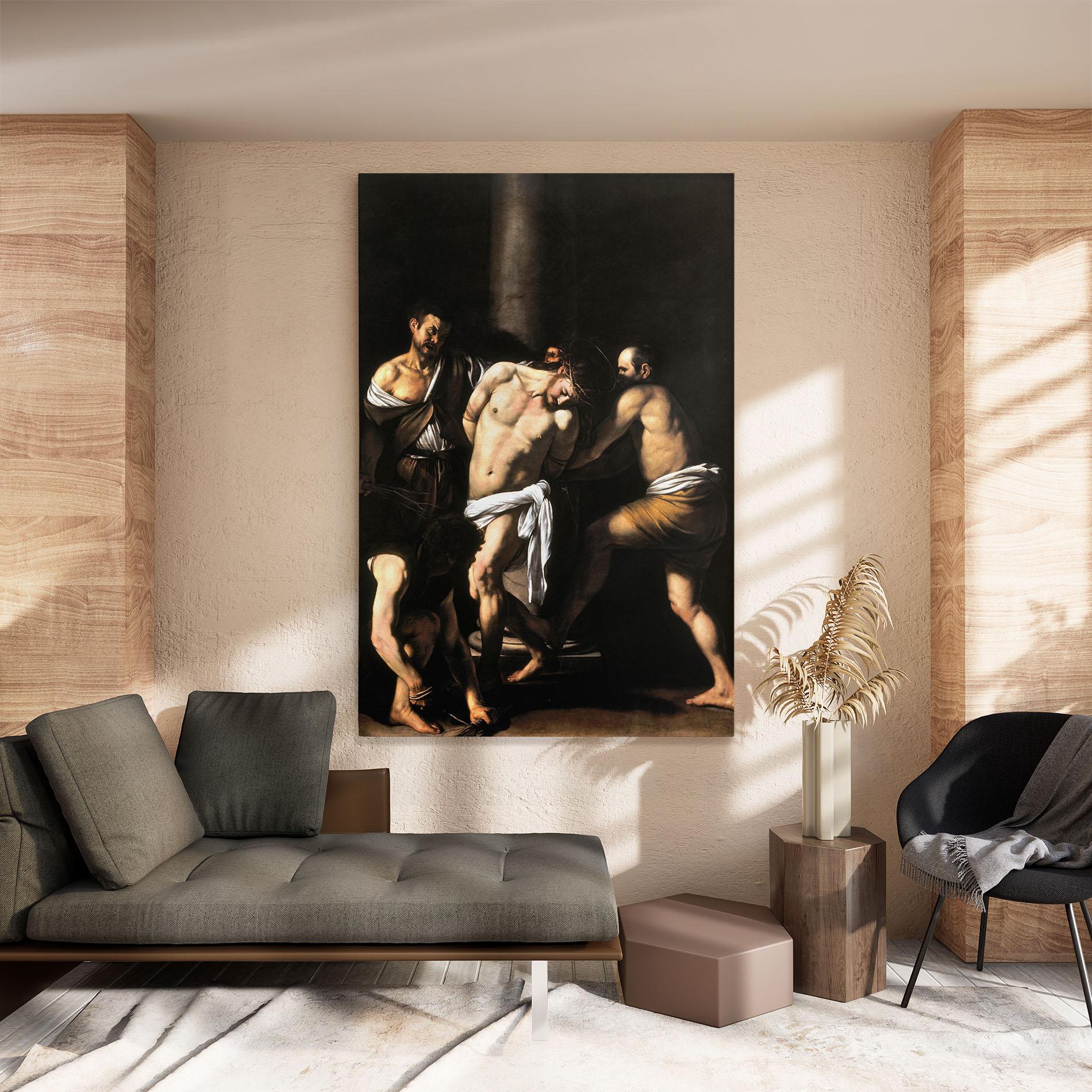 Leinwandbild The Flagellation Of Christ mockup 8