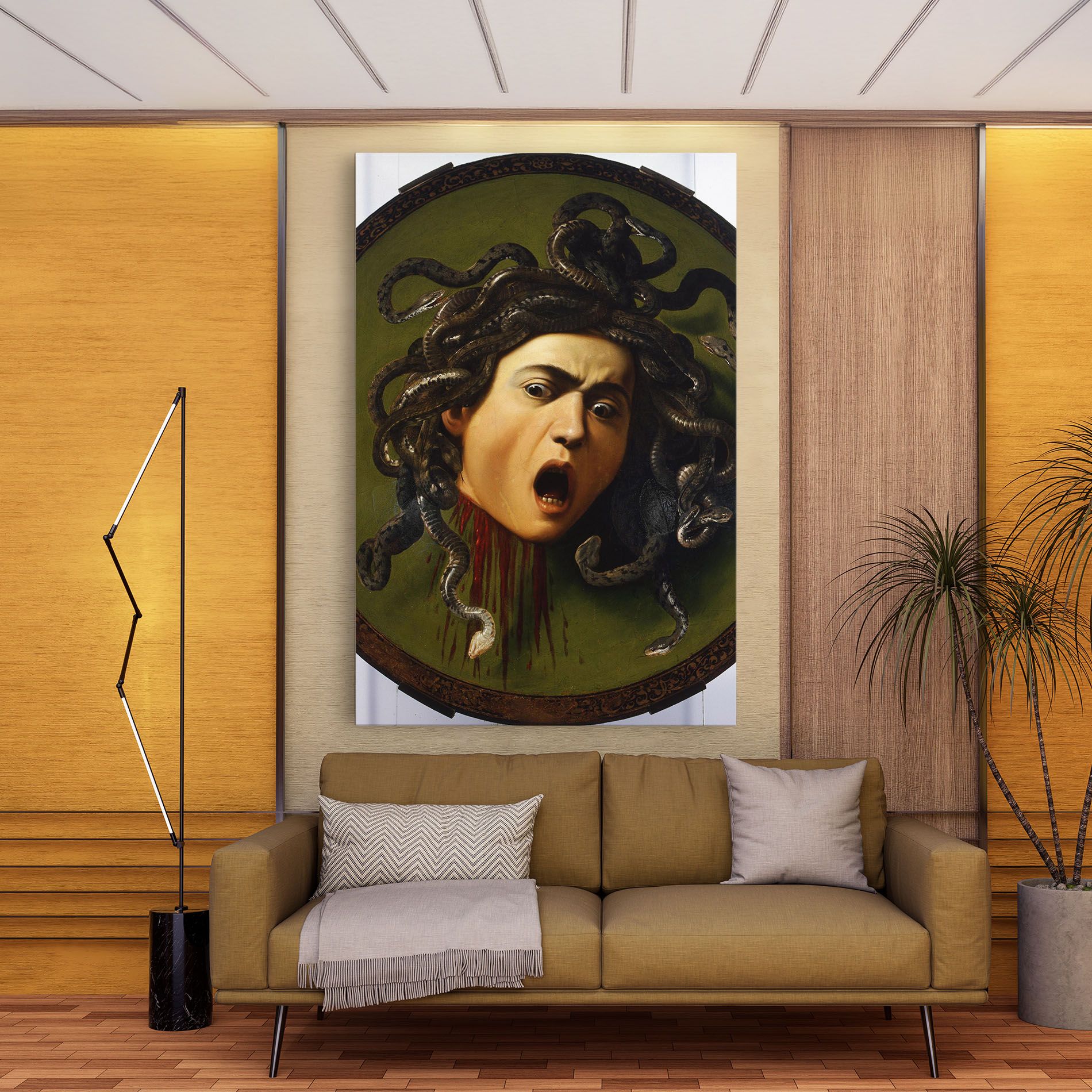 Caravaggio Medusa mockup 9
