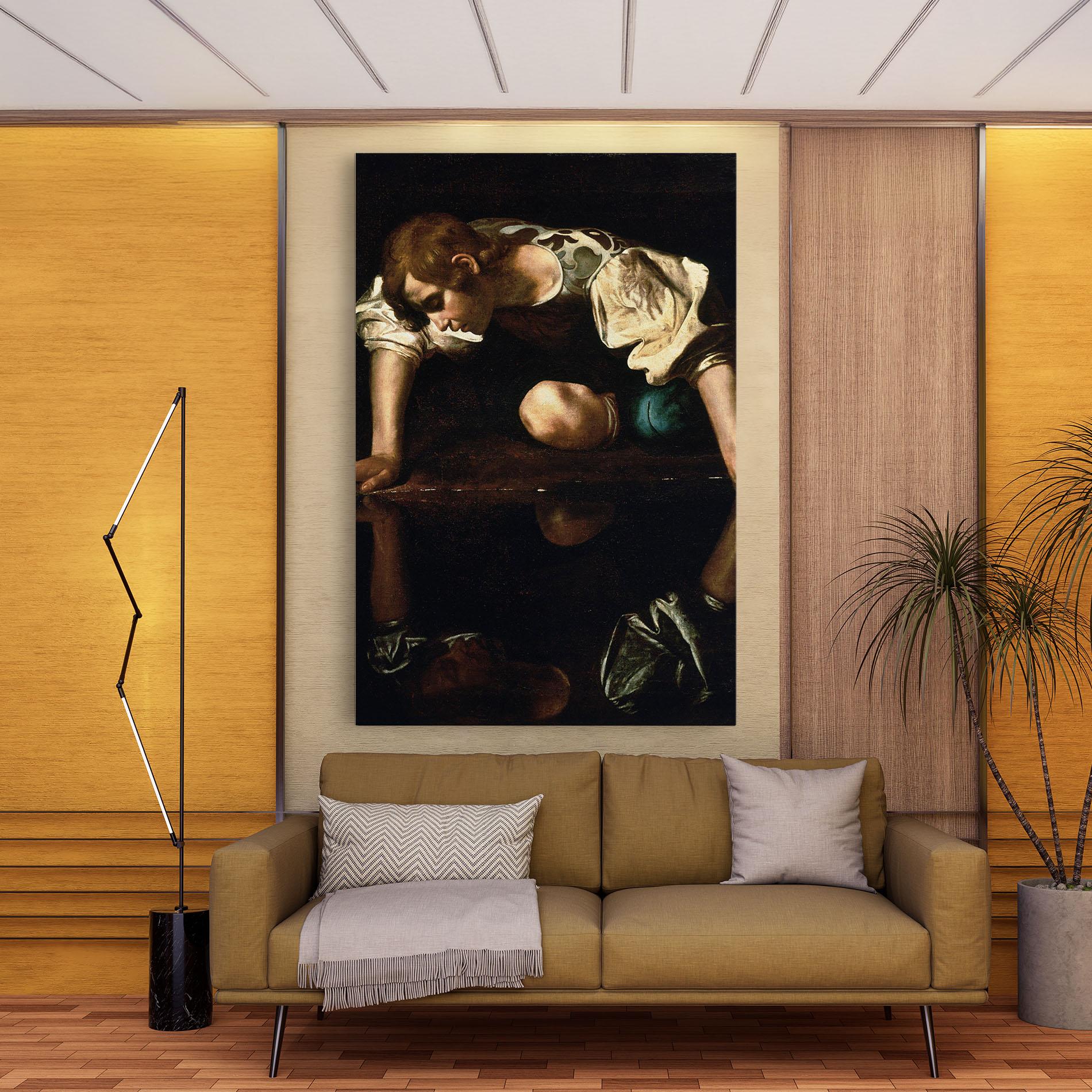 Leinwandbild Narcissus mockup 9