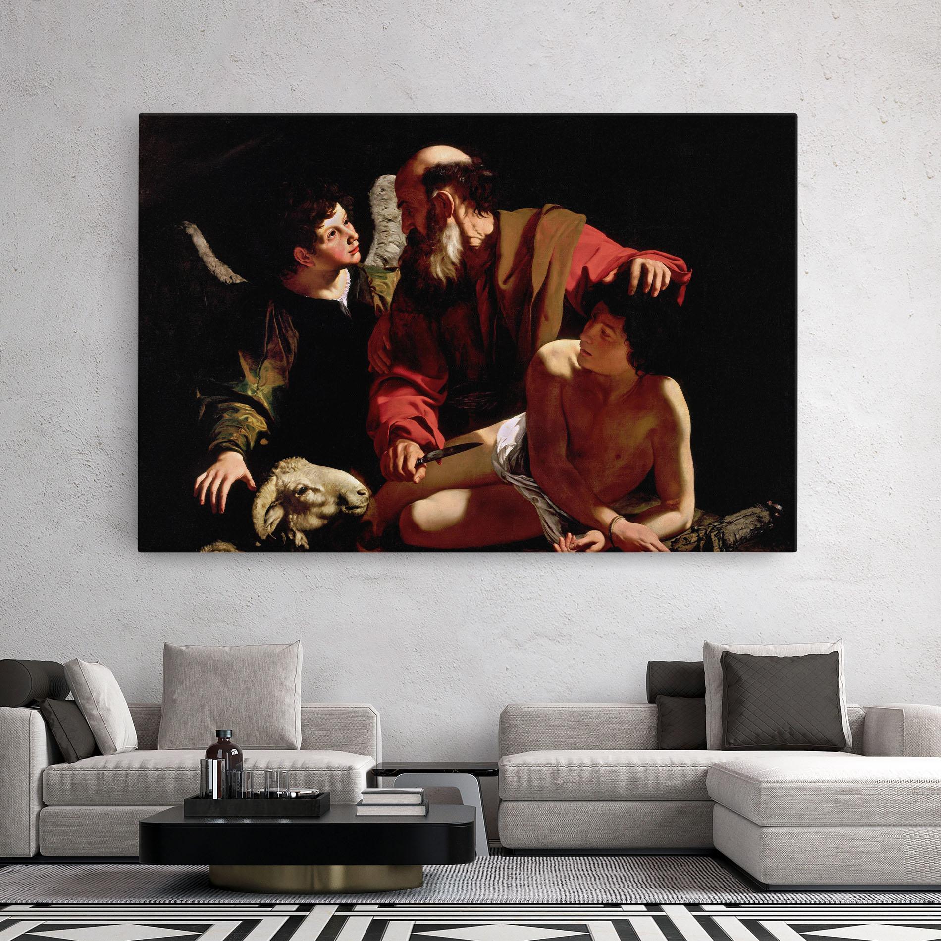 Leinwandbild Sacrifice Of Isaac mockup 2