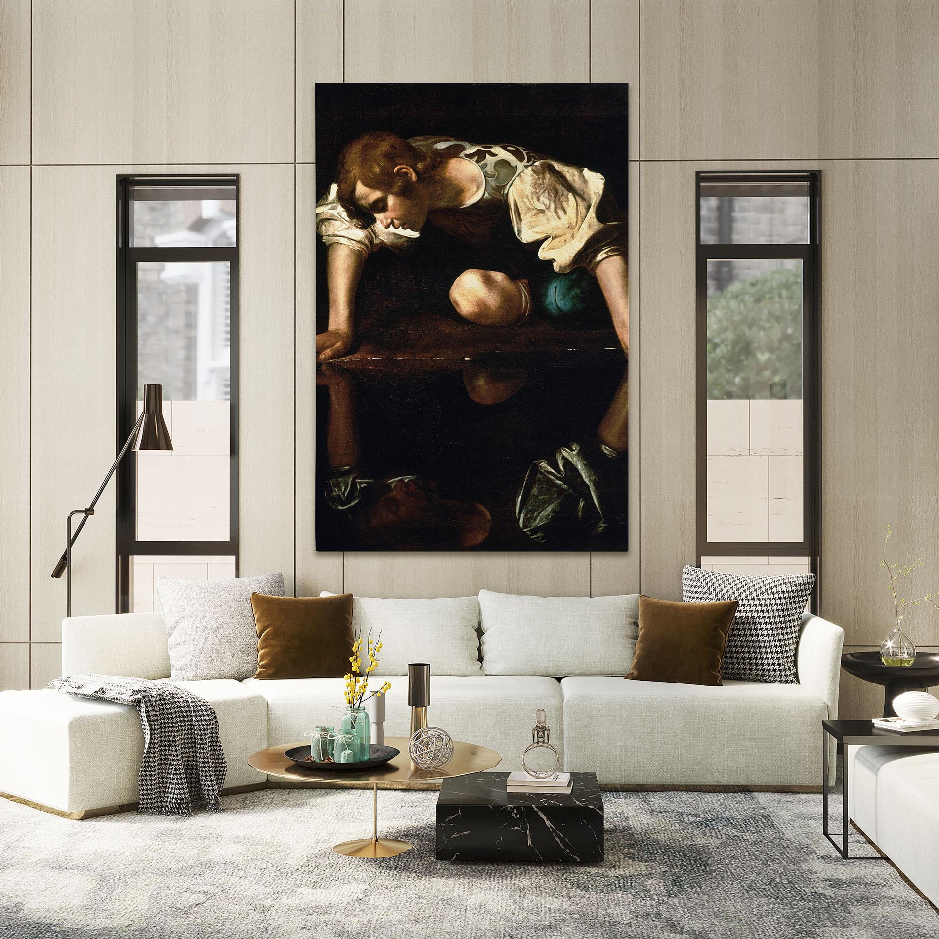 Leinwandbild Narcissus mockup 2