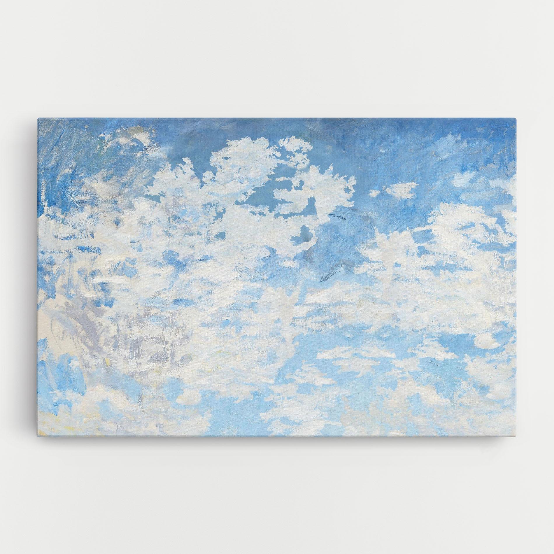 Leinwandbild Clouds Monet mockup 0