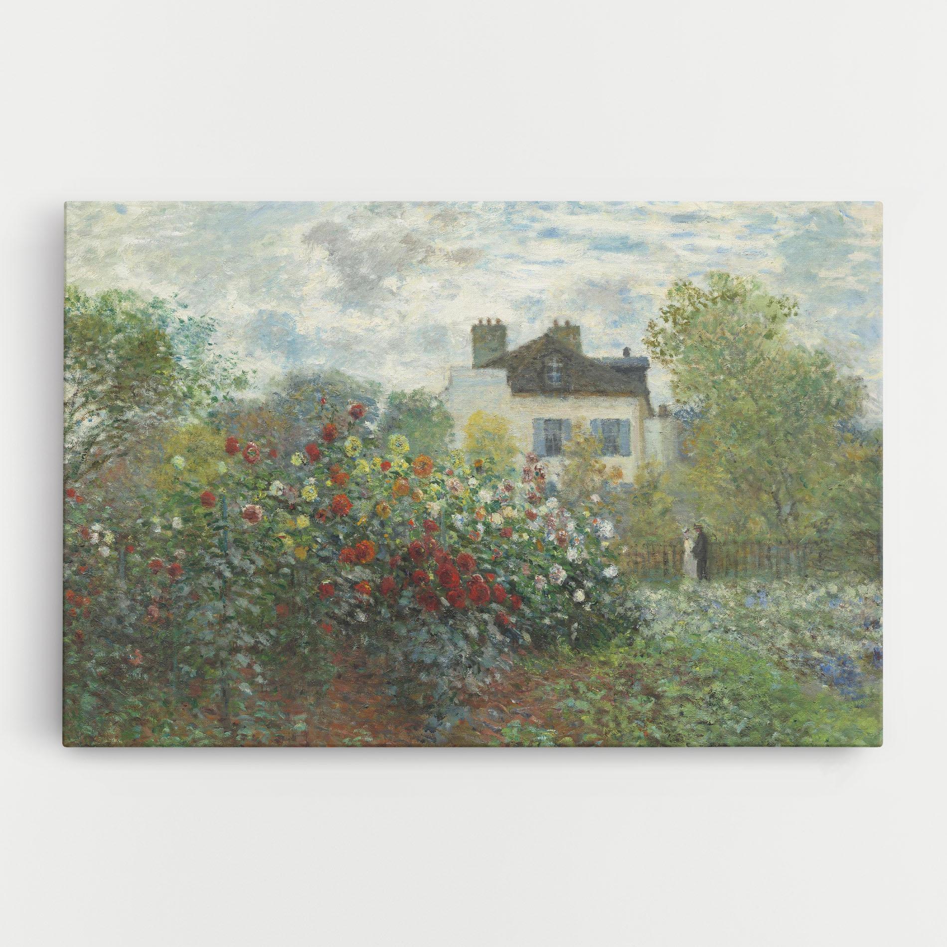 Leinwandbild Garden In Argenteuilt mockup 0