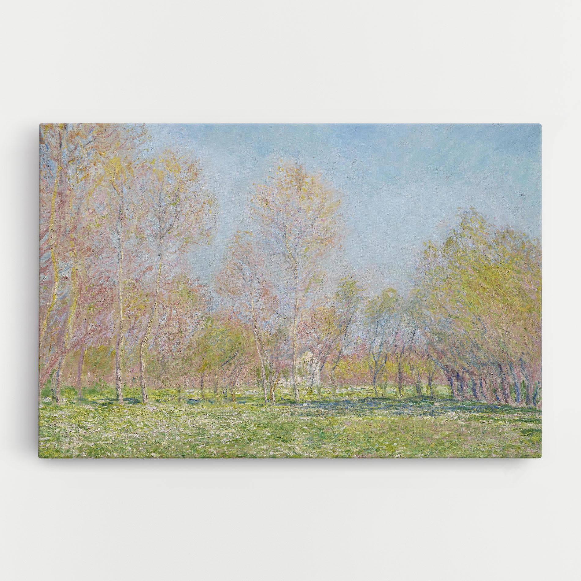 Leinwandbild Spring In Giverny mockup 0