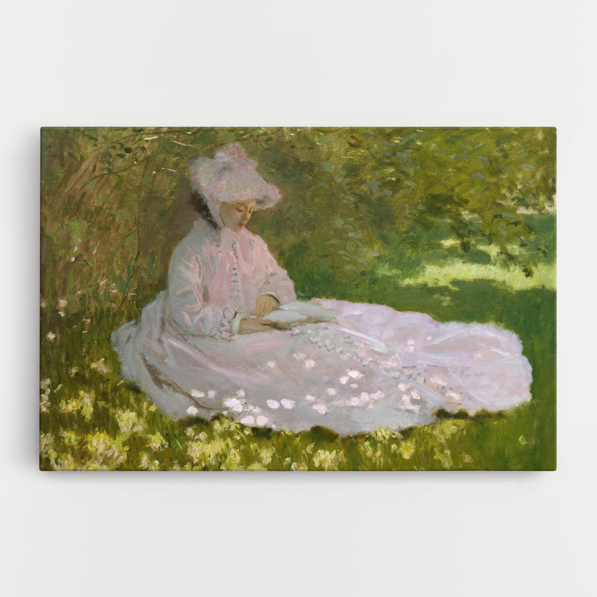 Leinwandbild Springtime mockup 0