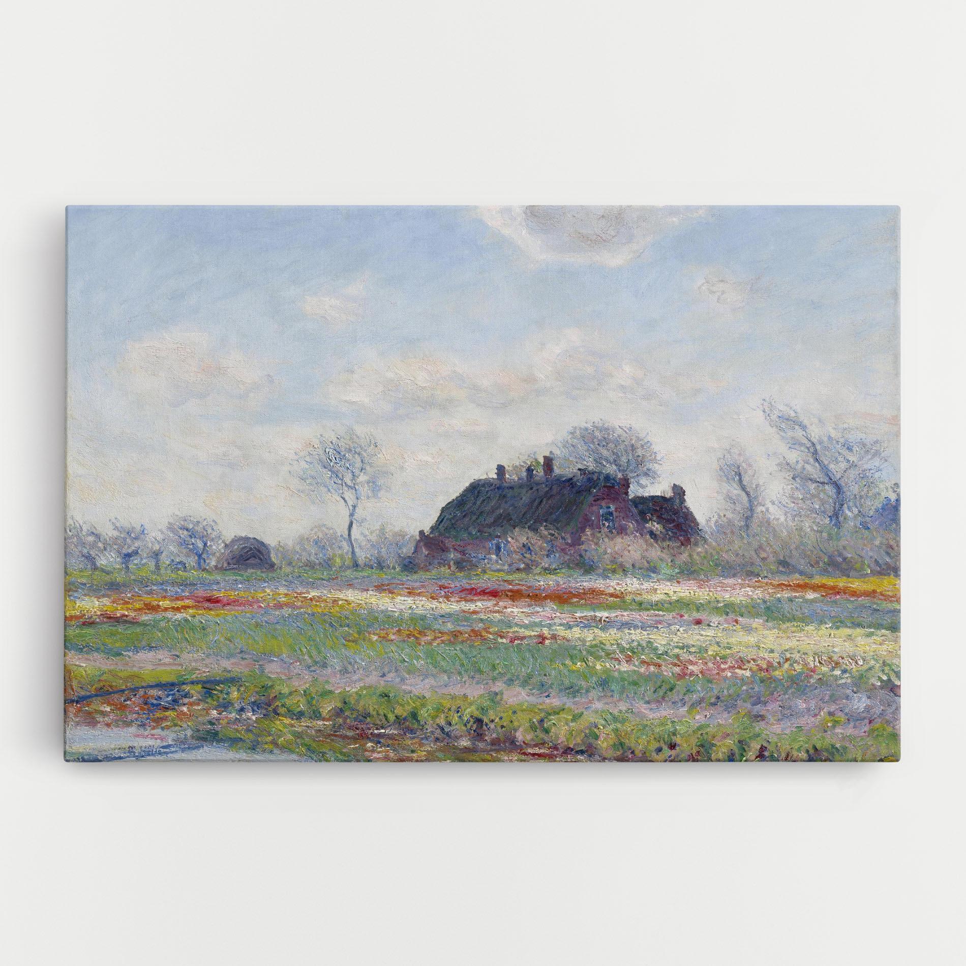 Leinwandbild Tulip Fields At Sassenheim mockup 0