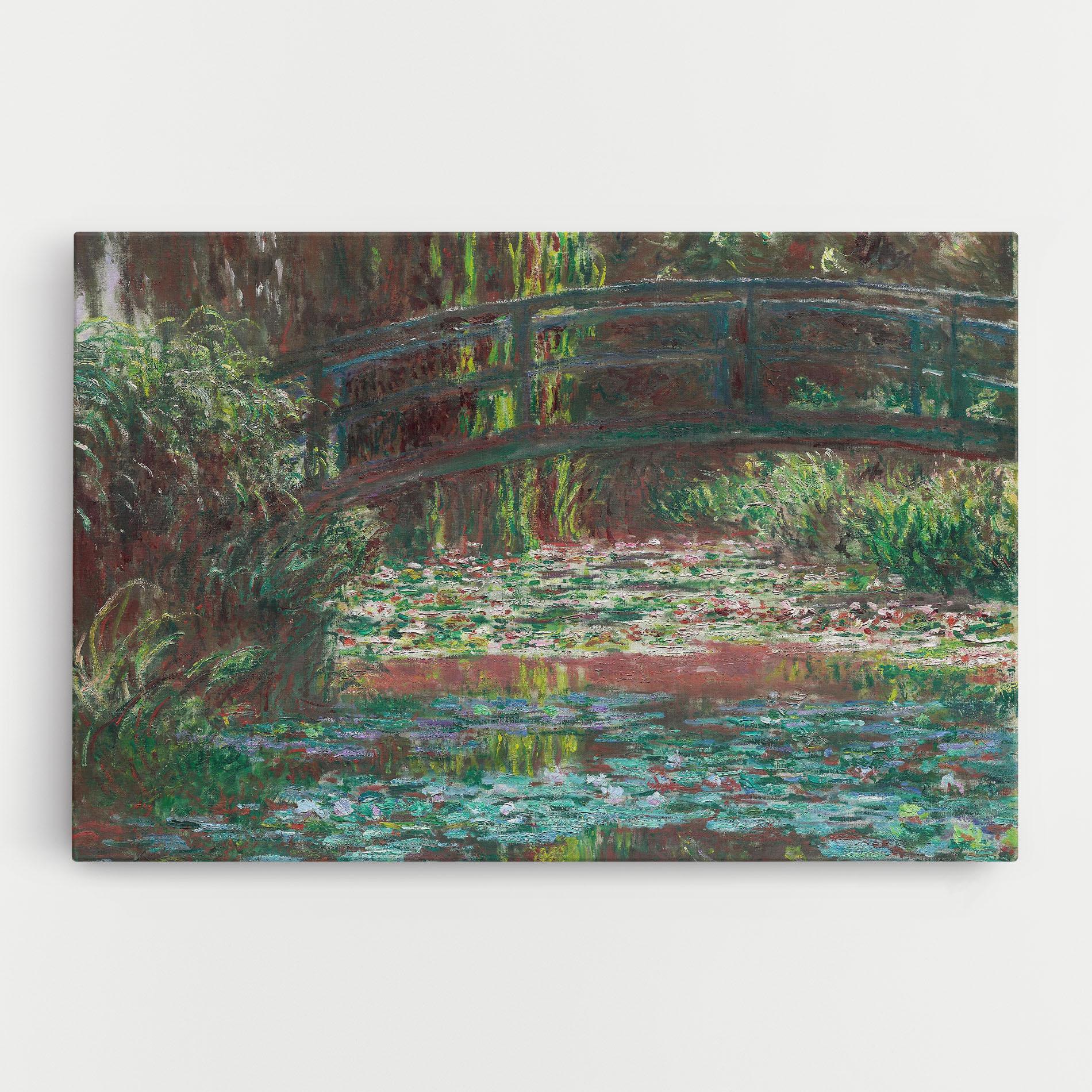 Leinwandbild Water Lily Pond mockup 0