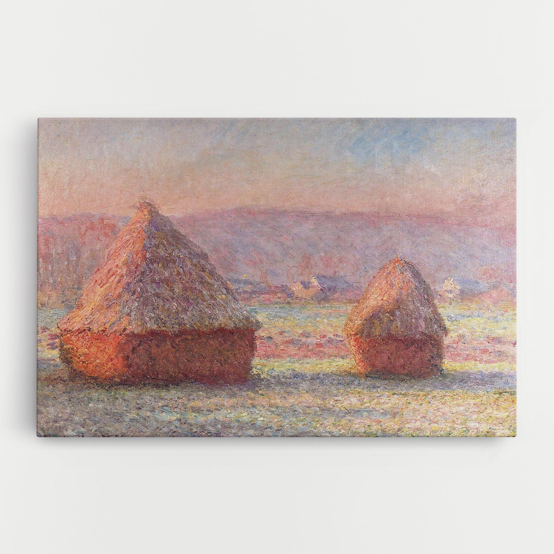 Leinwandbild White Frost mockup 0