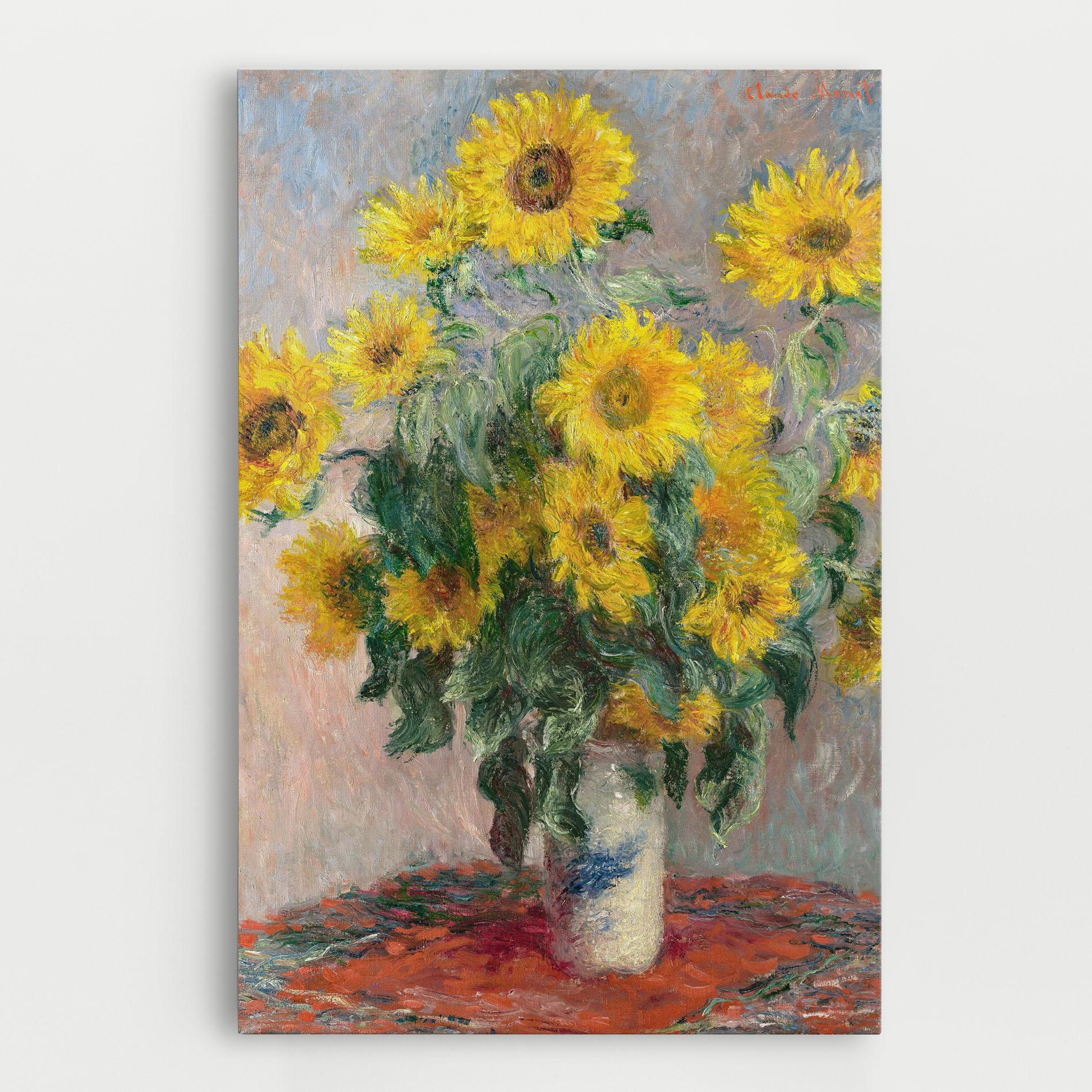 Leinwandbild Bouquet Of Sunflowers 1881 mockup 0