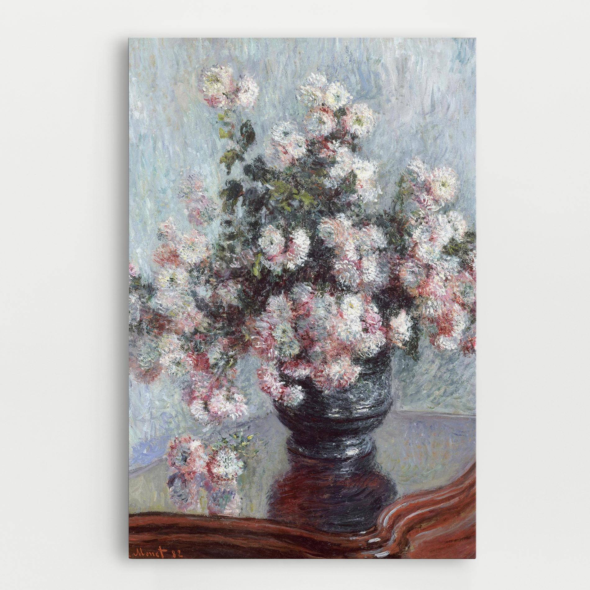 Leinwandbild Chrysanthemums mockup 0