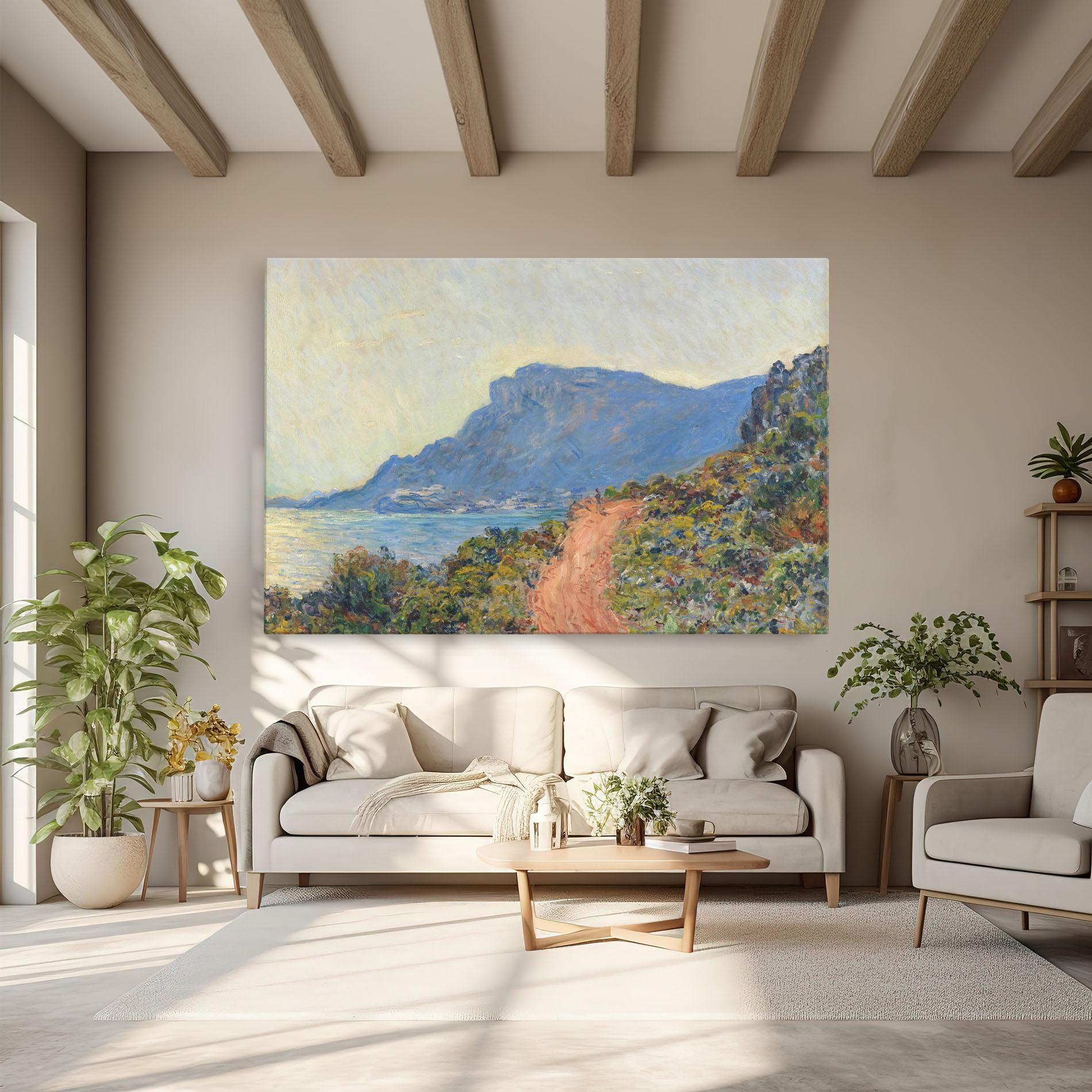 Leinwandbild Near Monaco mockup 6