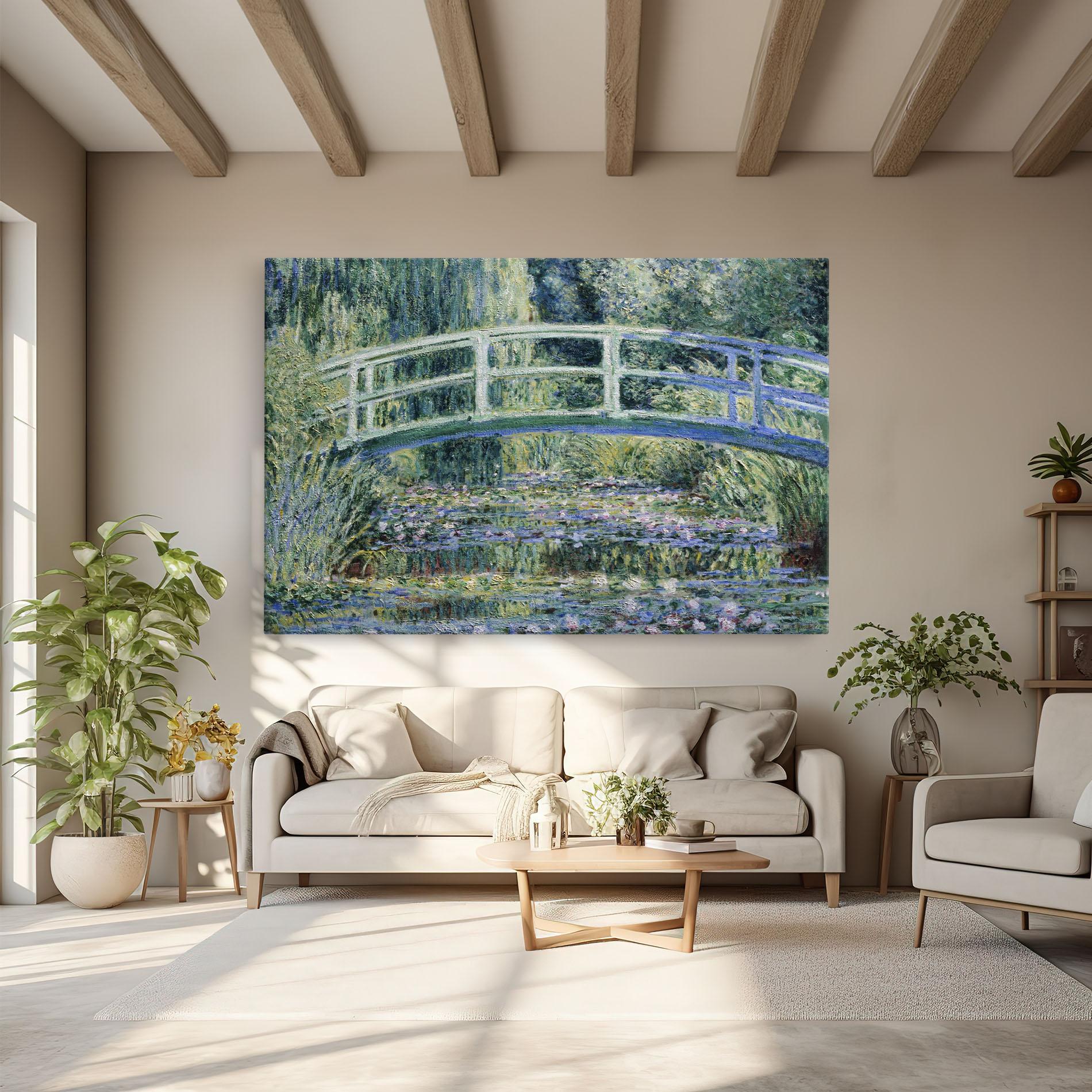 Leinwandbild Water Lilies mockup 6